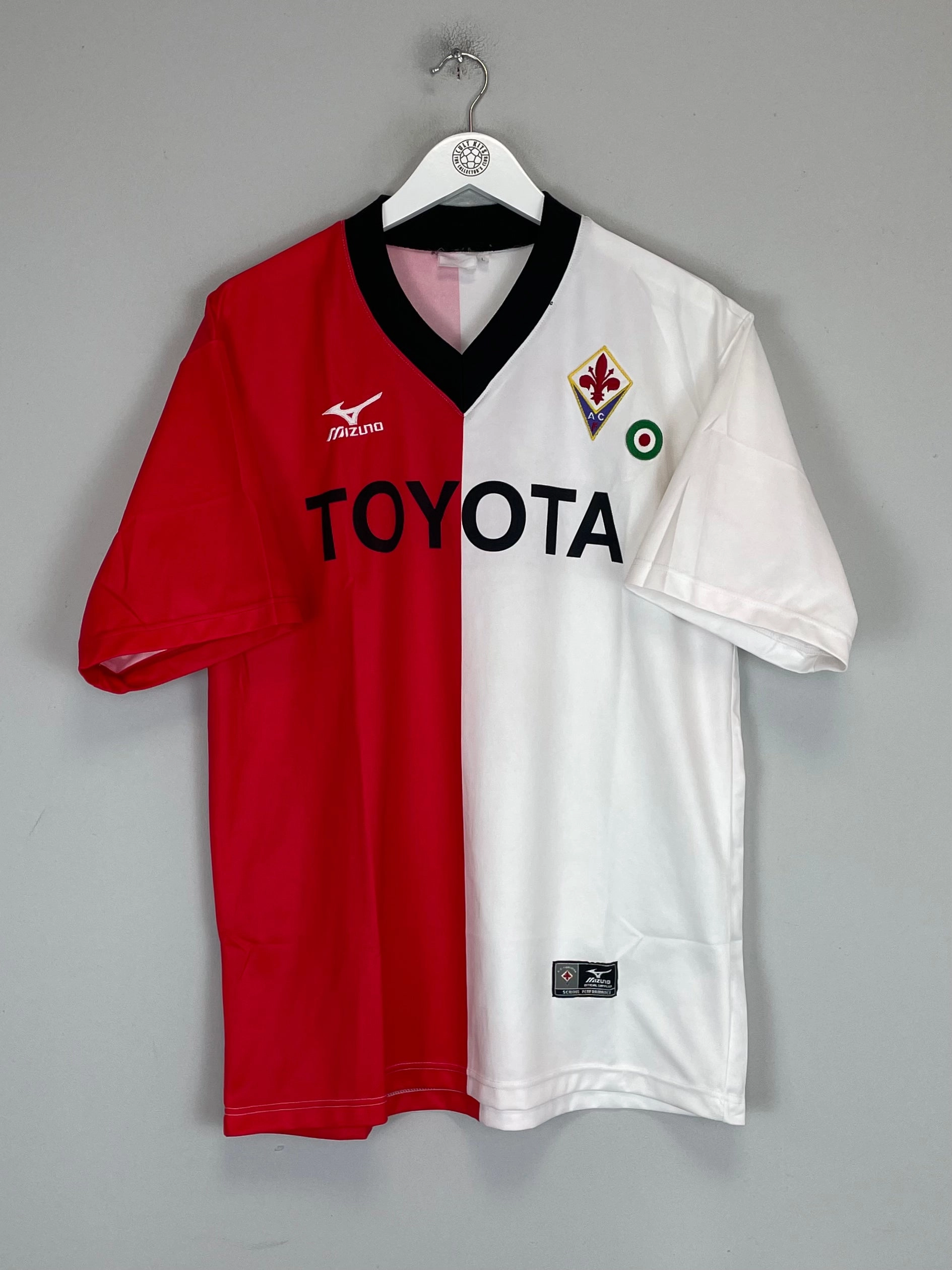 2001/02 FIORENTINA THIRD SHIRT (L) MIZUNO Casual Activewear