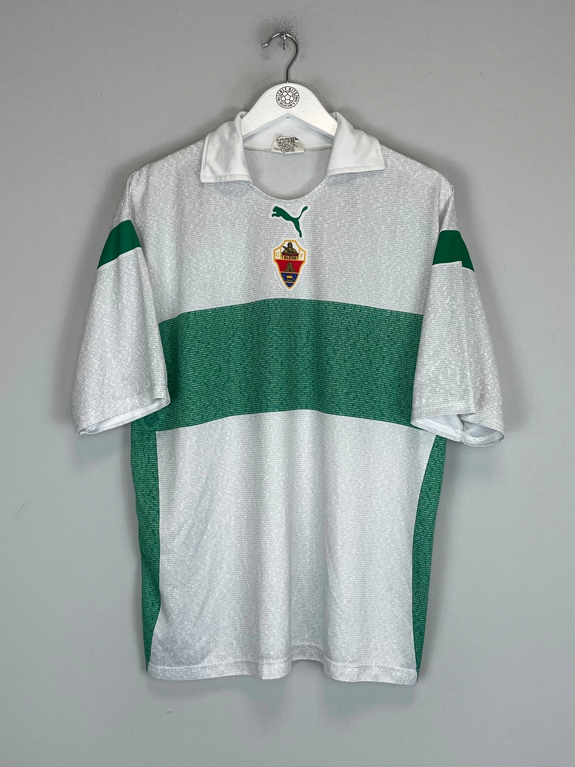 2003/04 ELCHE SPECIAL HOME SHIRT (L) PUMA Quick Recovery Fabric