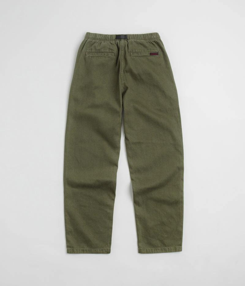 Gramicci Hemp G Pants - Olive Essential Wearable FadeResistant
