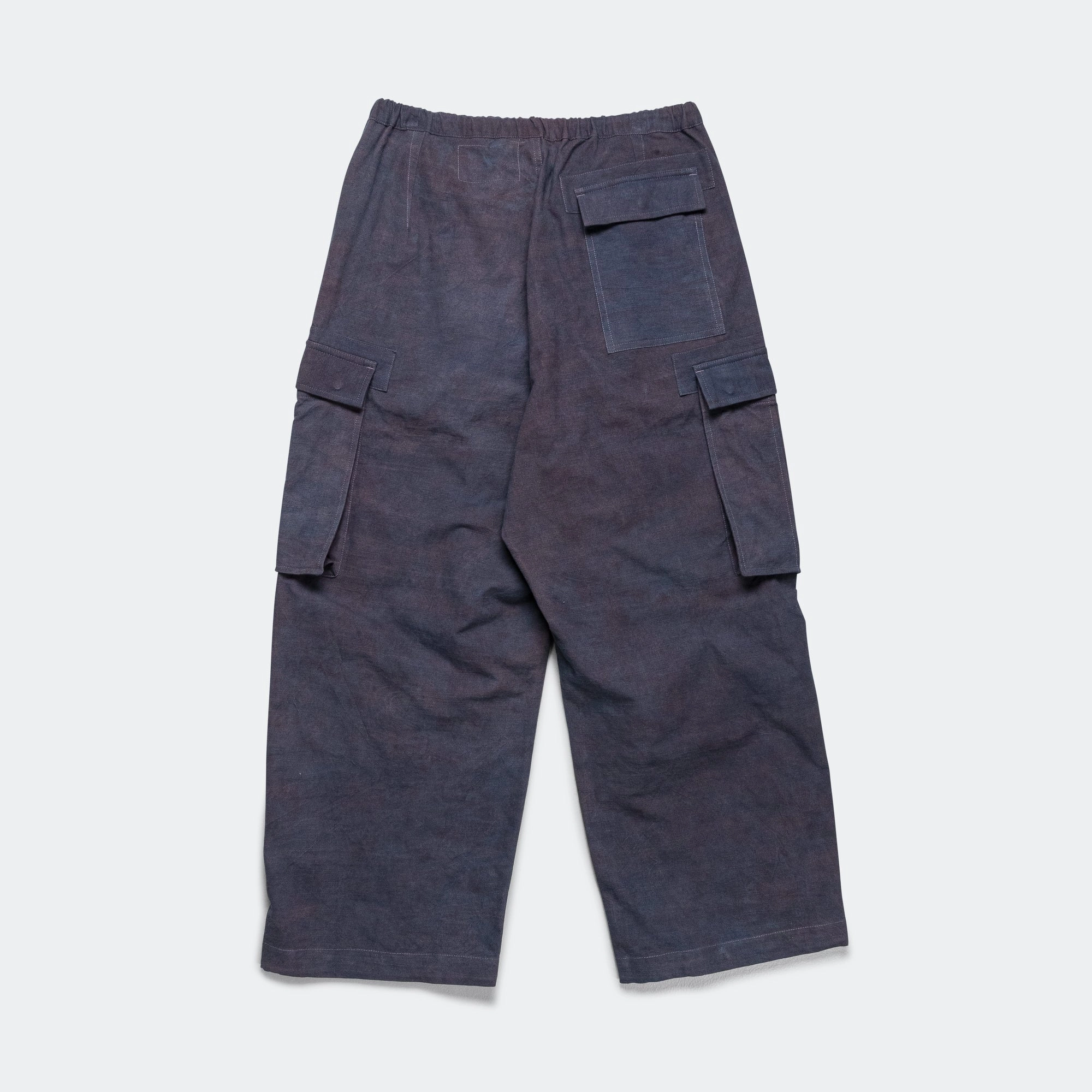 Peace Pants - Purple Slub Classic Cut Smart Wear