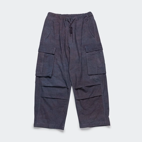 FrictionResistantEdging Loose cut Peace Pants - Purple Slub