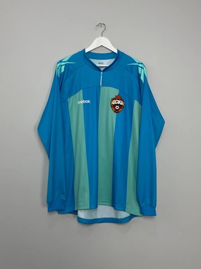 2011/12 CSKA MOSCOW L/S THIRD SHIRT (XL) REEBOK Yarn Dyed Fabric