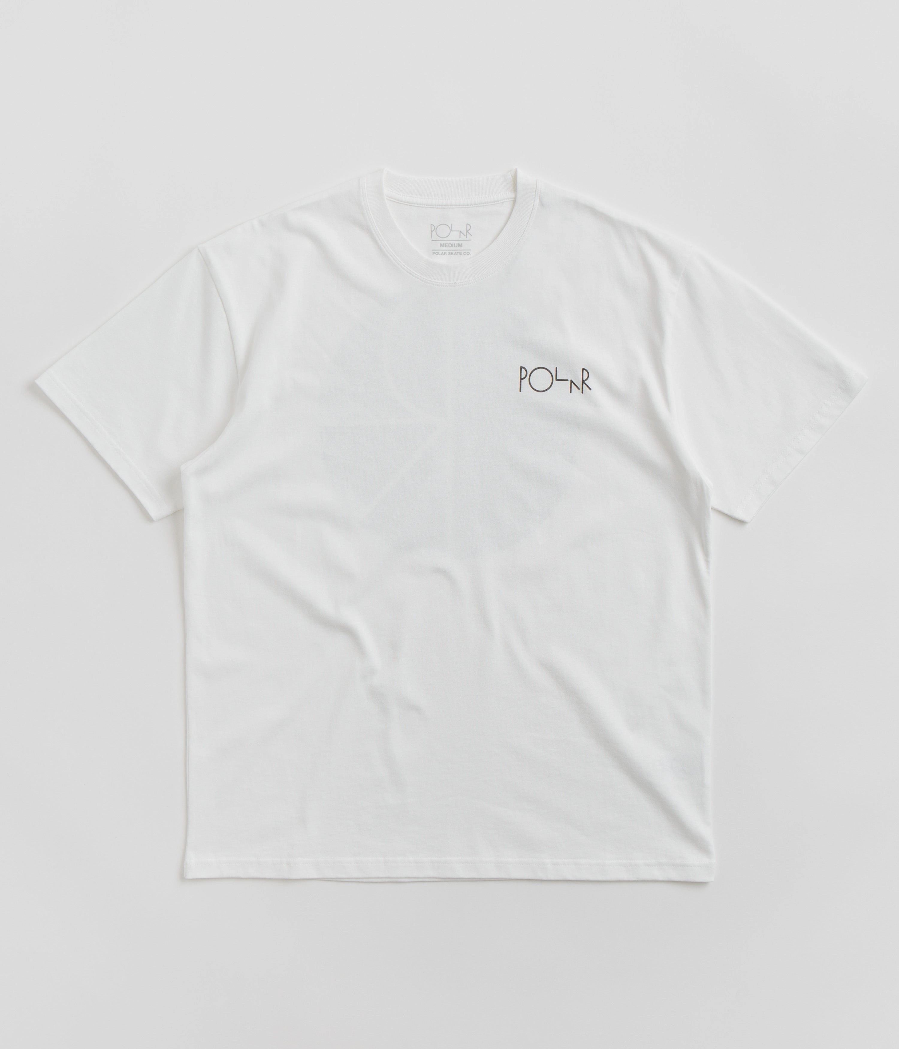 Chic Fit AntiPilling Treatment Polar Fill Logo T-Shirt - White / Black