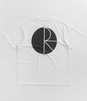 Polar Fill Logo T-Shirt - White / Black RecycledBlend