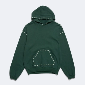 product ombre gradient Unisex Appeal SWT Knit MARIONETTE Hoodie - Green