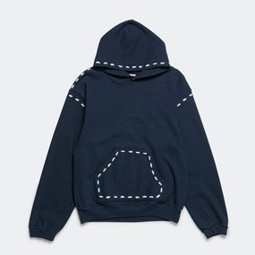 SWT Knit MARIONETTE Hoodie - Navy product casual elegance blend