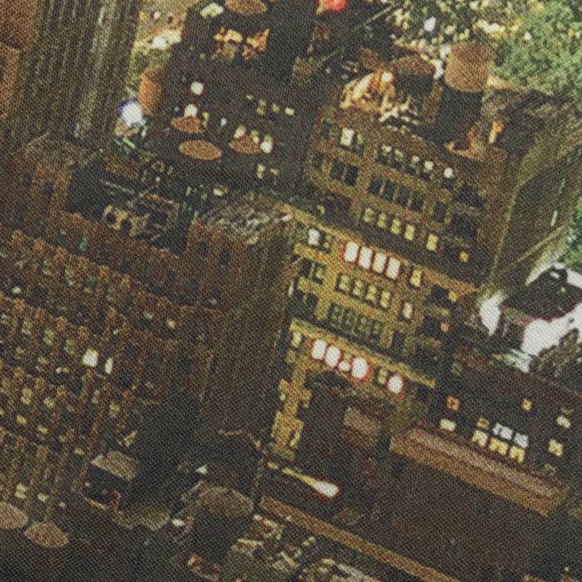 Printed Pattern T-Logo SS Jersey Polo - City