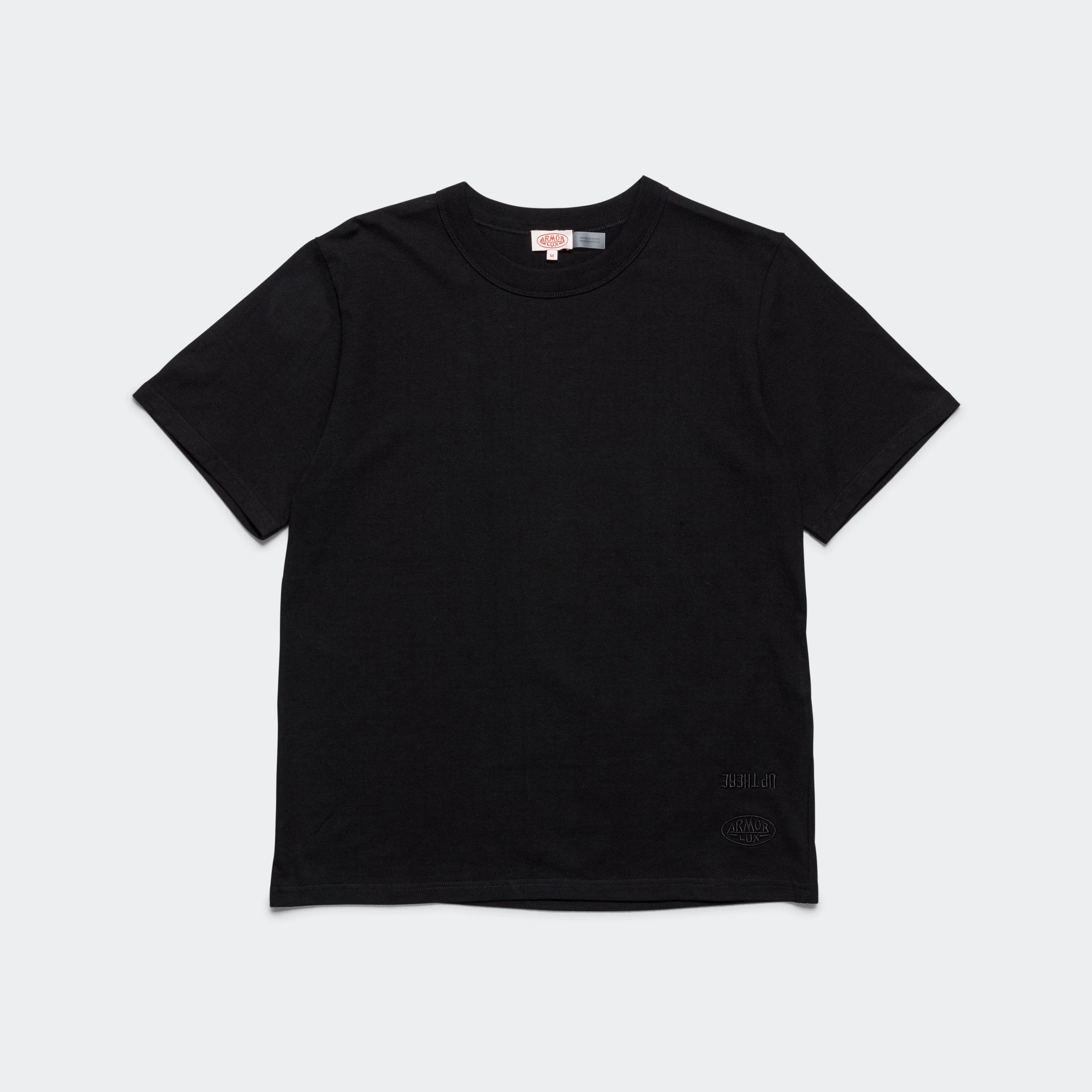 Moisture Wicking Fabric T-Shirt x UP THERE - Black