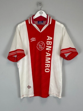 1994/95 AJAX HOME SHIRT (L) UMBRO Non Irritating Tags