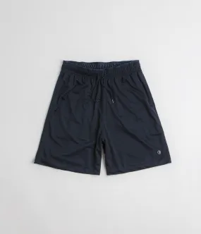 Polar Ray Shorts - Navy Secure Zipper Closure