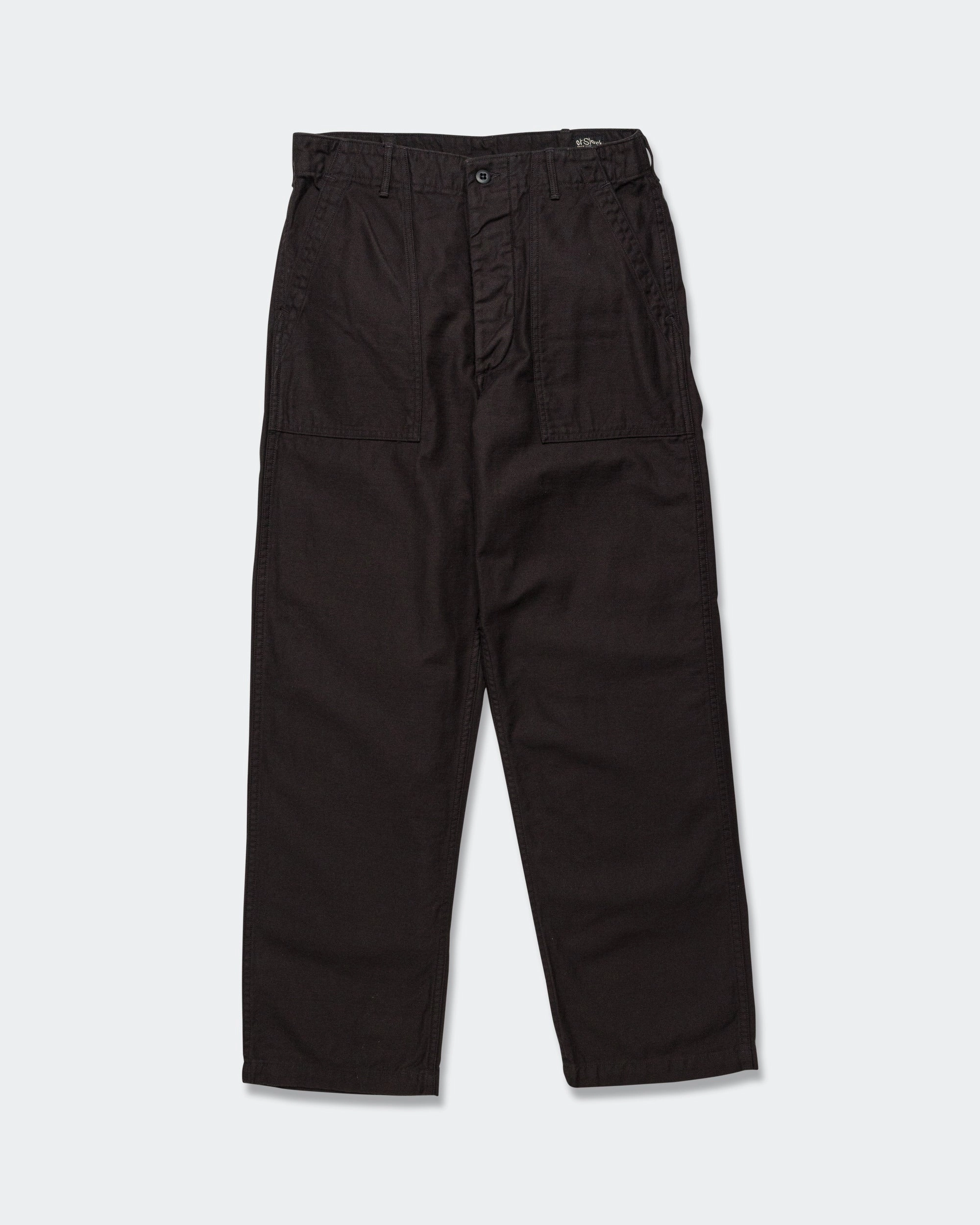 AbrasionGuardTape Sport Friendly US Army Fatigue Pants (Regular Fit) - Black