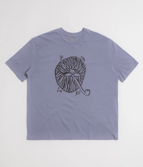 Mollusk Sea Kat T-Shirt - Lavender Blue Comfort Fit