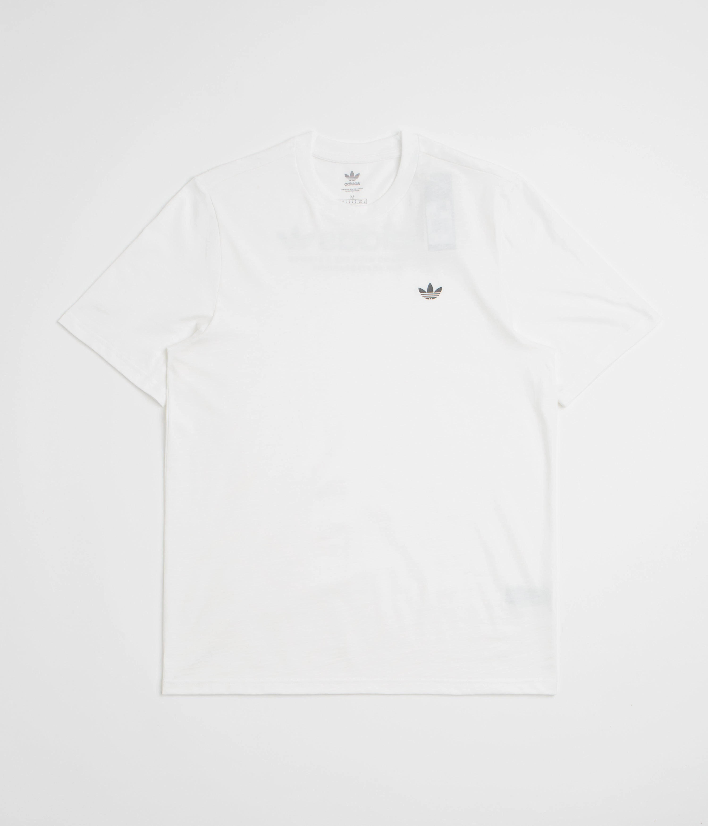 Adidas 4.0 Logo T-Shirt - White / Black / Black Breathable fabric Chic Comfort Wear