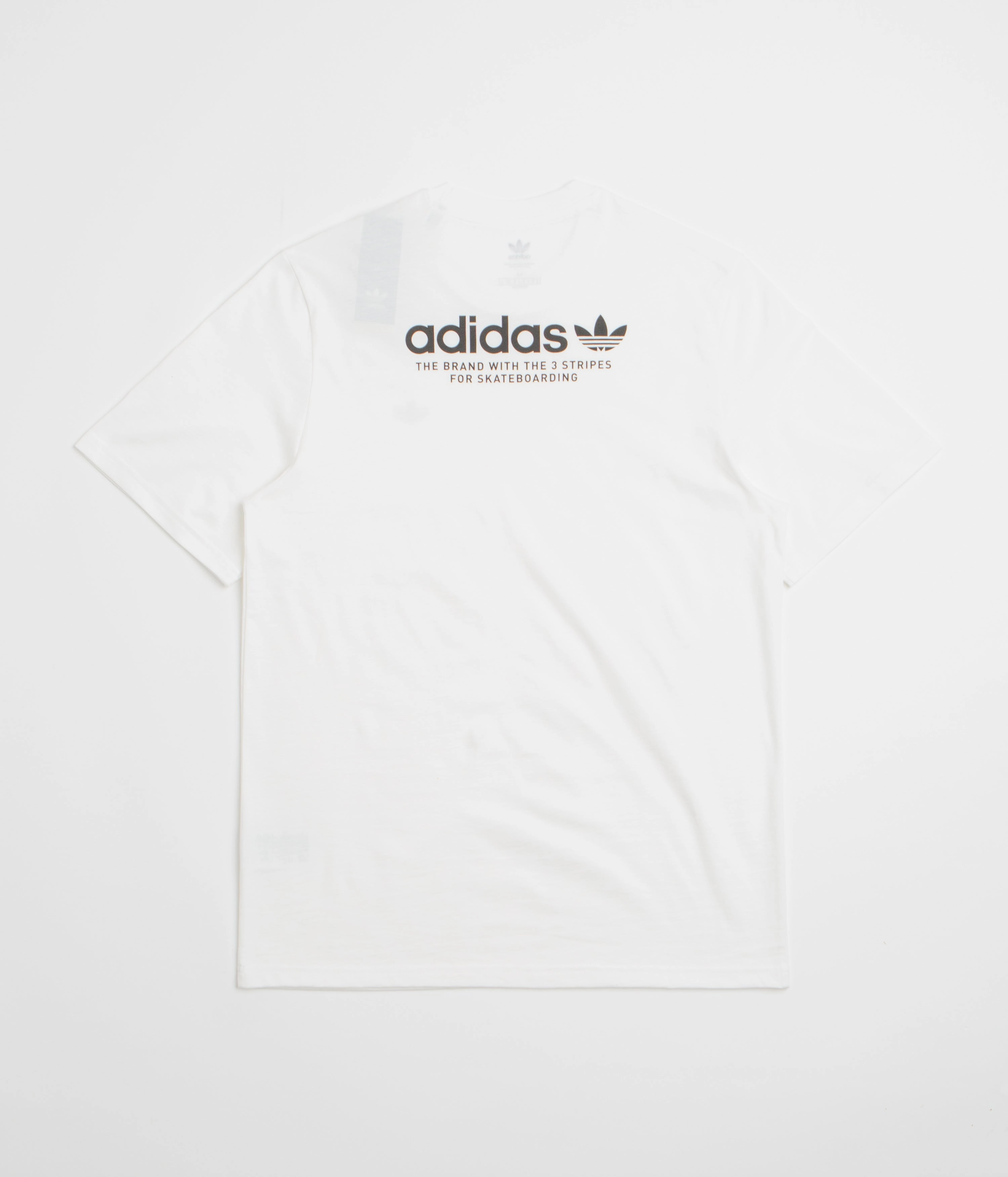 homecoming Comfortable All Day Wear Adidas 4.0 Logo T-Shirt - White / Black / Black
