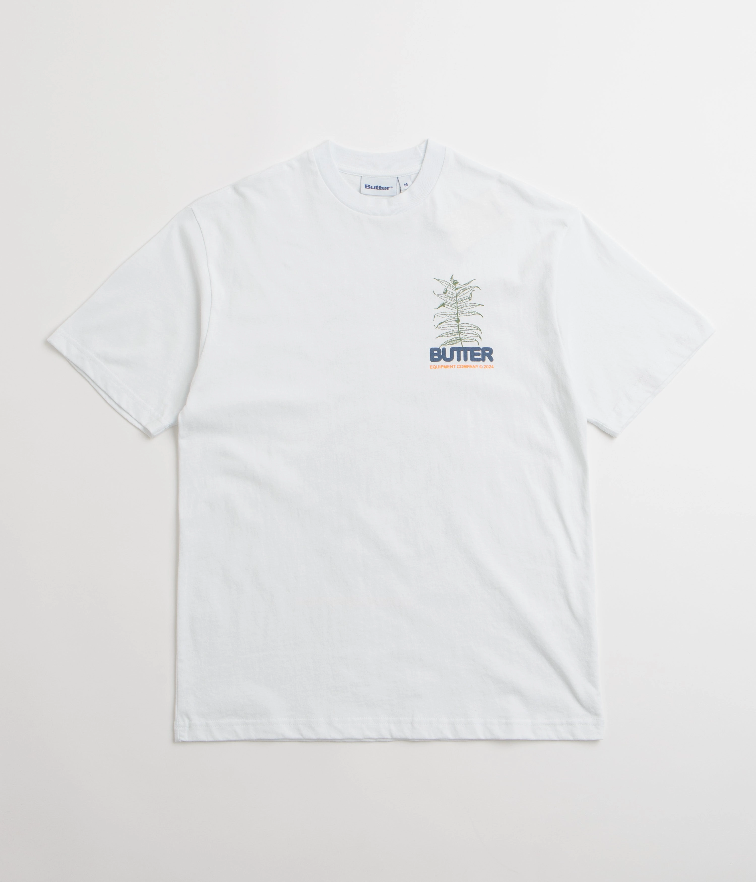 Butter Goods Earth T-Shirt - White Comfort and Breathable Autumn coziness