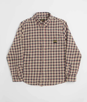 Stan Ray Flannel Shirt - Easy Natural Plaid Durable Fabric Easy Styling