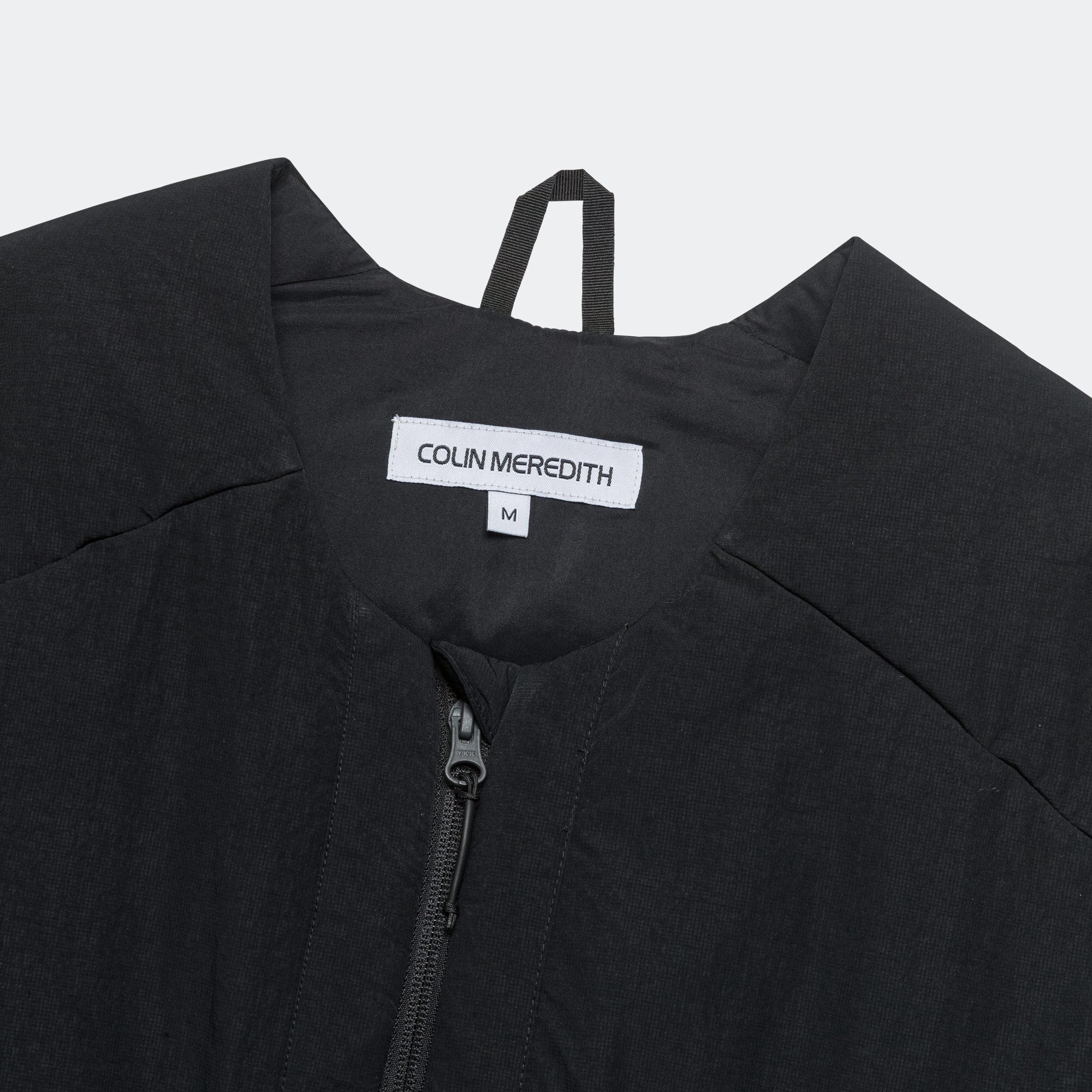 Stirrup Insulated Vest - Black Taped Neckline