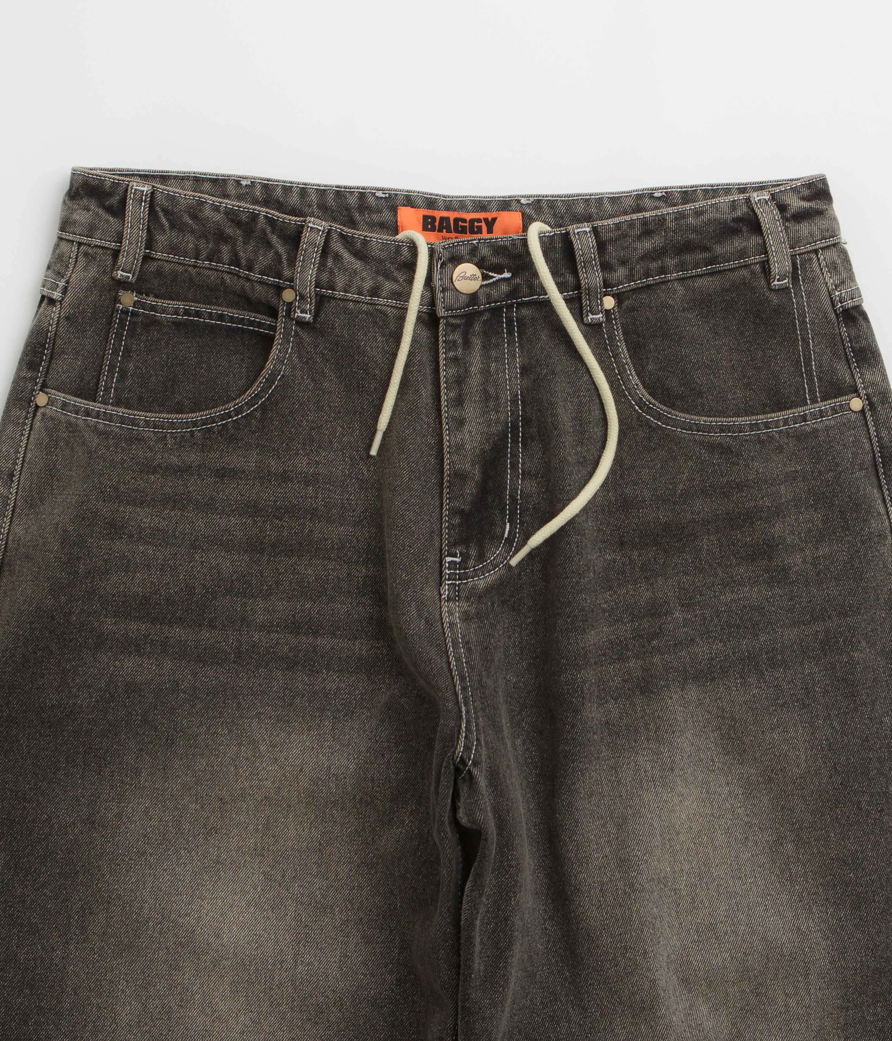 Easy Style Butter Goods Roach Jeans - Black Wash