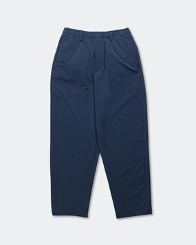 Quick Conversion Hem Double Stitched Tapered Pant - Navy