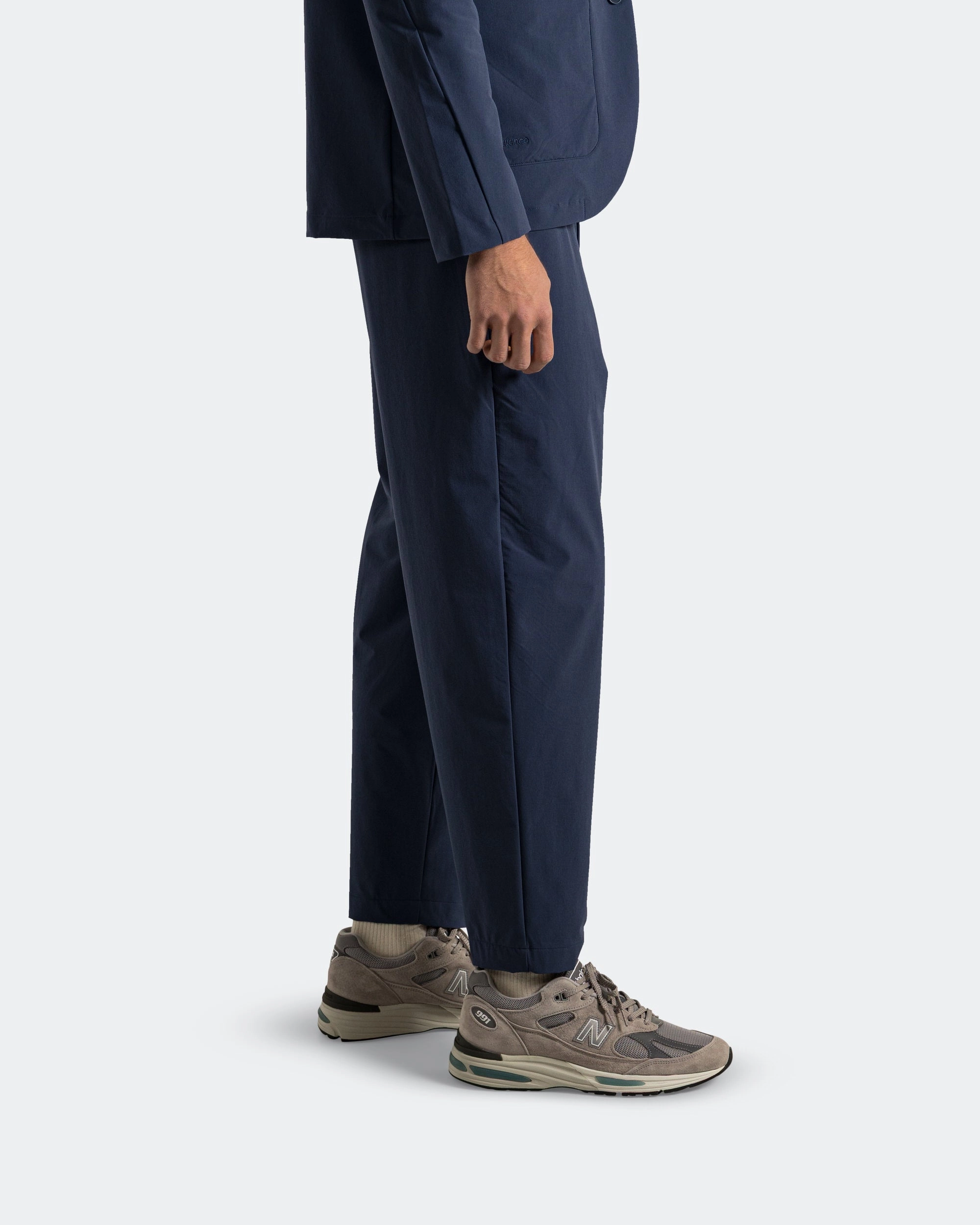 Tapered Pant - Navy Comfortable Waistband