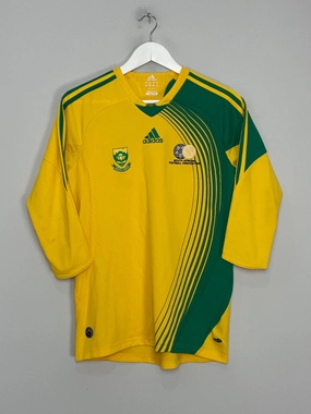 2007/08 SOUTH AFRICA HOME SHIRT (S) ADIDAS Anti Shrink Treatment Performance Flex