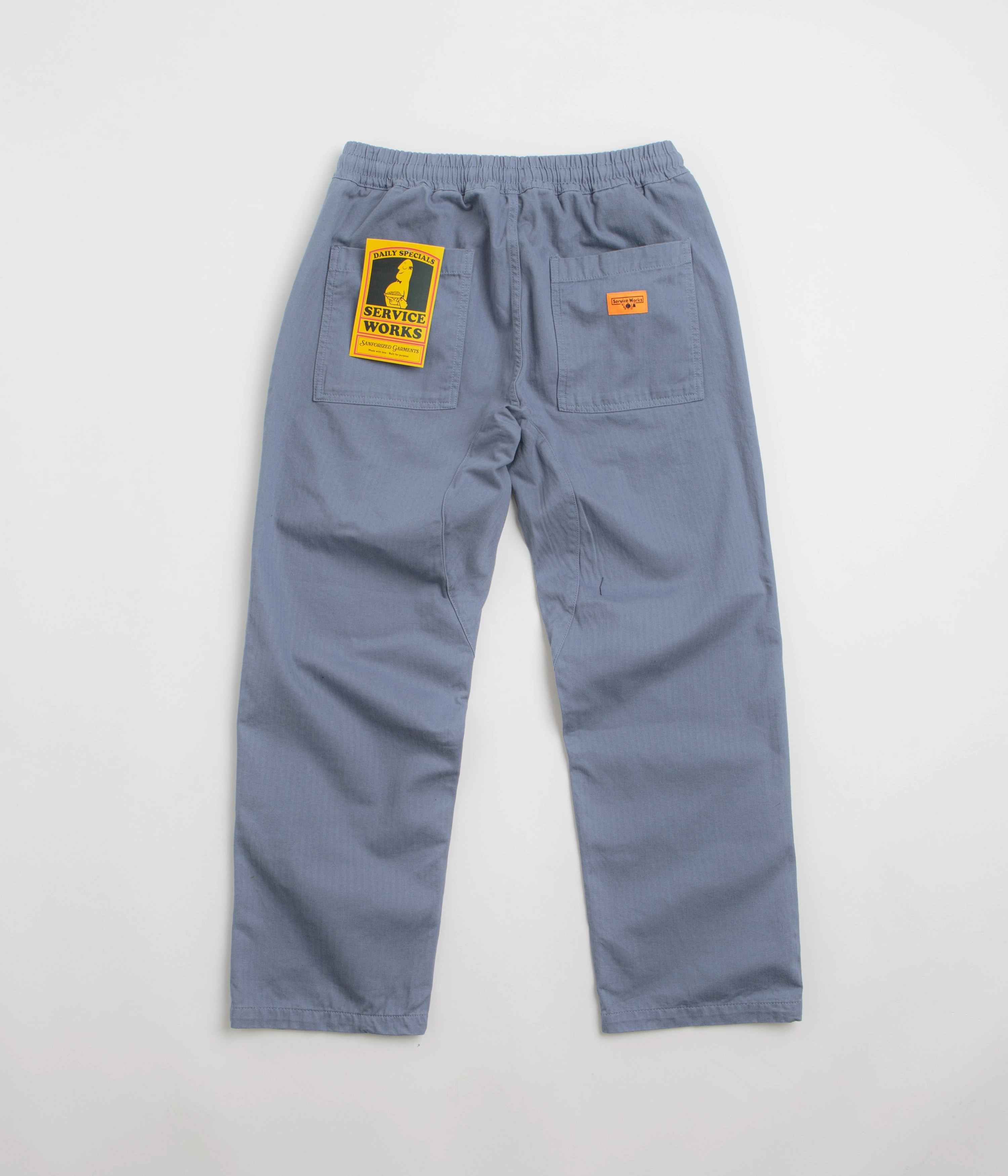 Service Works Herringbone Chef Pants - Harbour Abrasion Resistant Material Formal Look