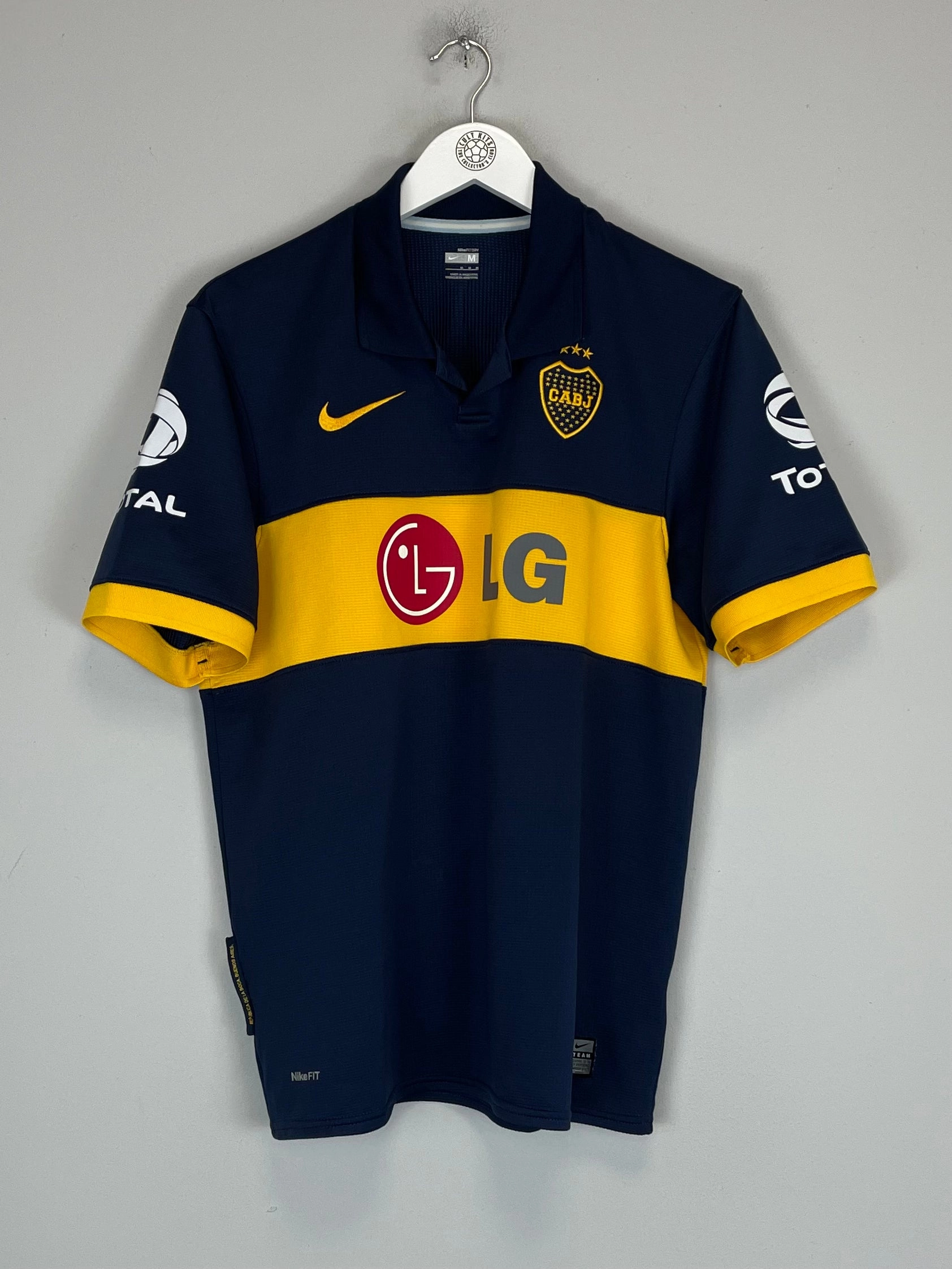 Cozy Comfort Active Comfort 2009/10 BOCA JUNIORS HOME SHIRT (M) NIKE