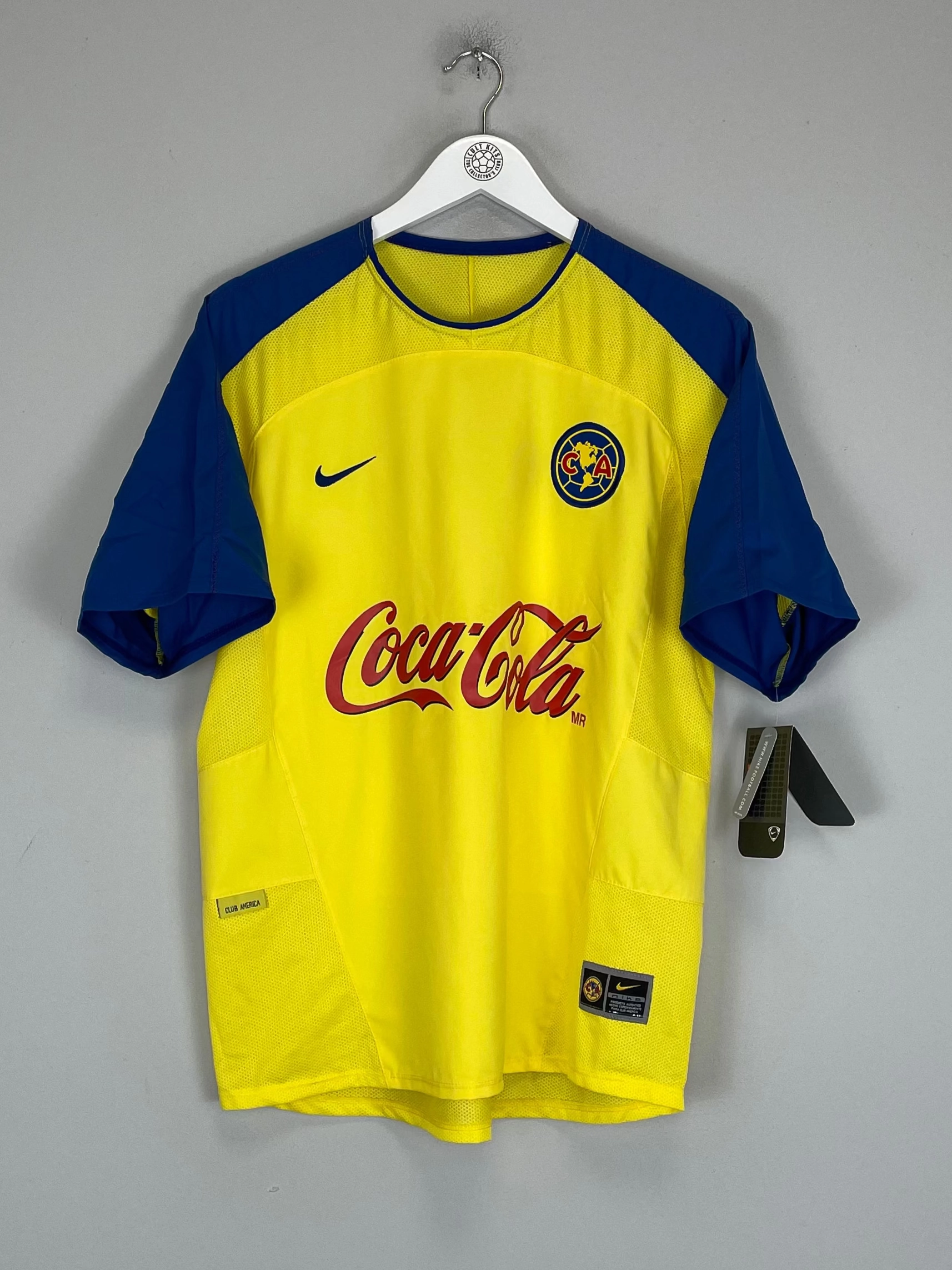 2003/04 CLUB AMERICA *BNWT* HOME SHIRT (MULTIPLE SIZES) NIKE Agility Wear Sport Style