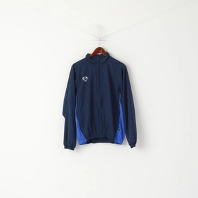 Puncture Resistant Material Nike Men M 178  Jacket Navy Training Full Zipper Sportswear Lightweight Track Top