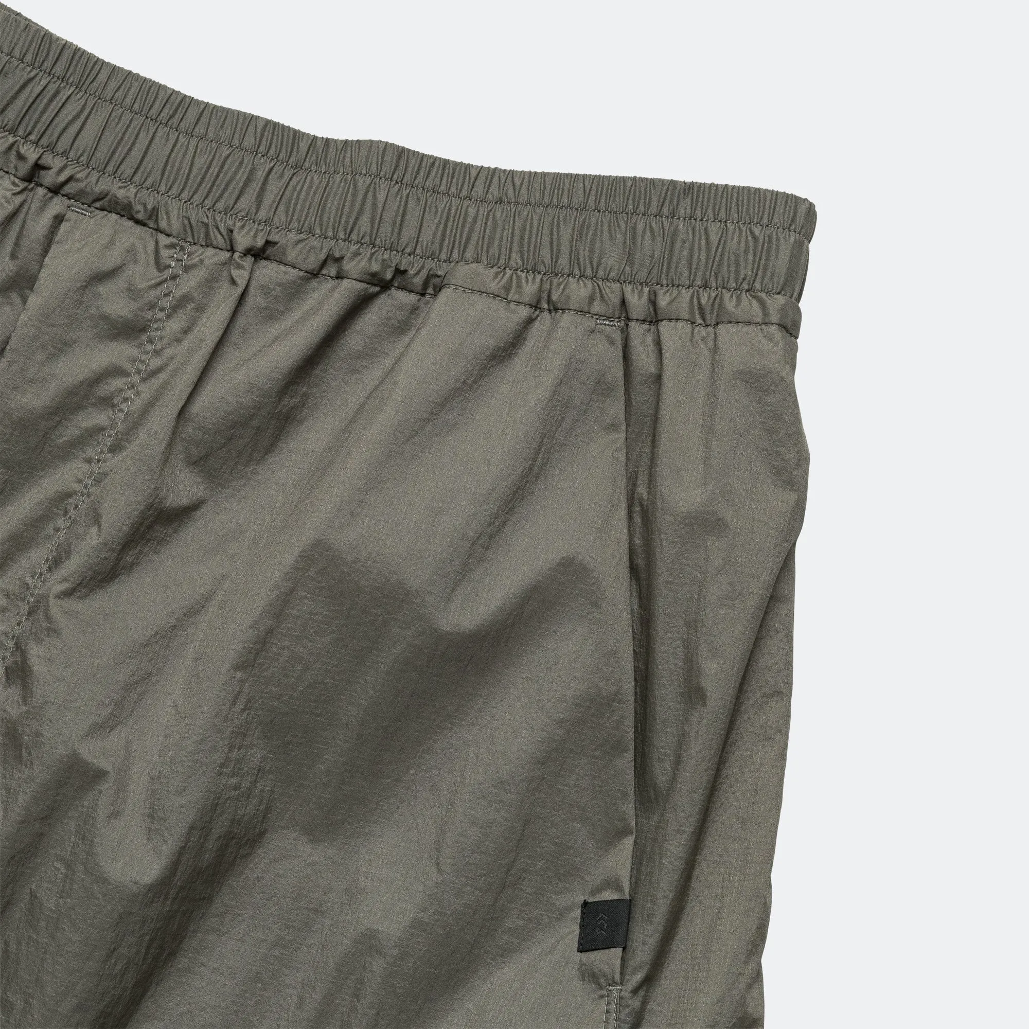 Quick Access Zip Pockets mix and match Tech Wind Shell Shorts - Wolfgray