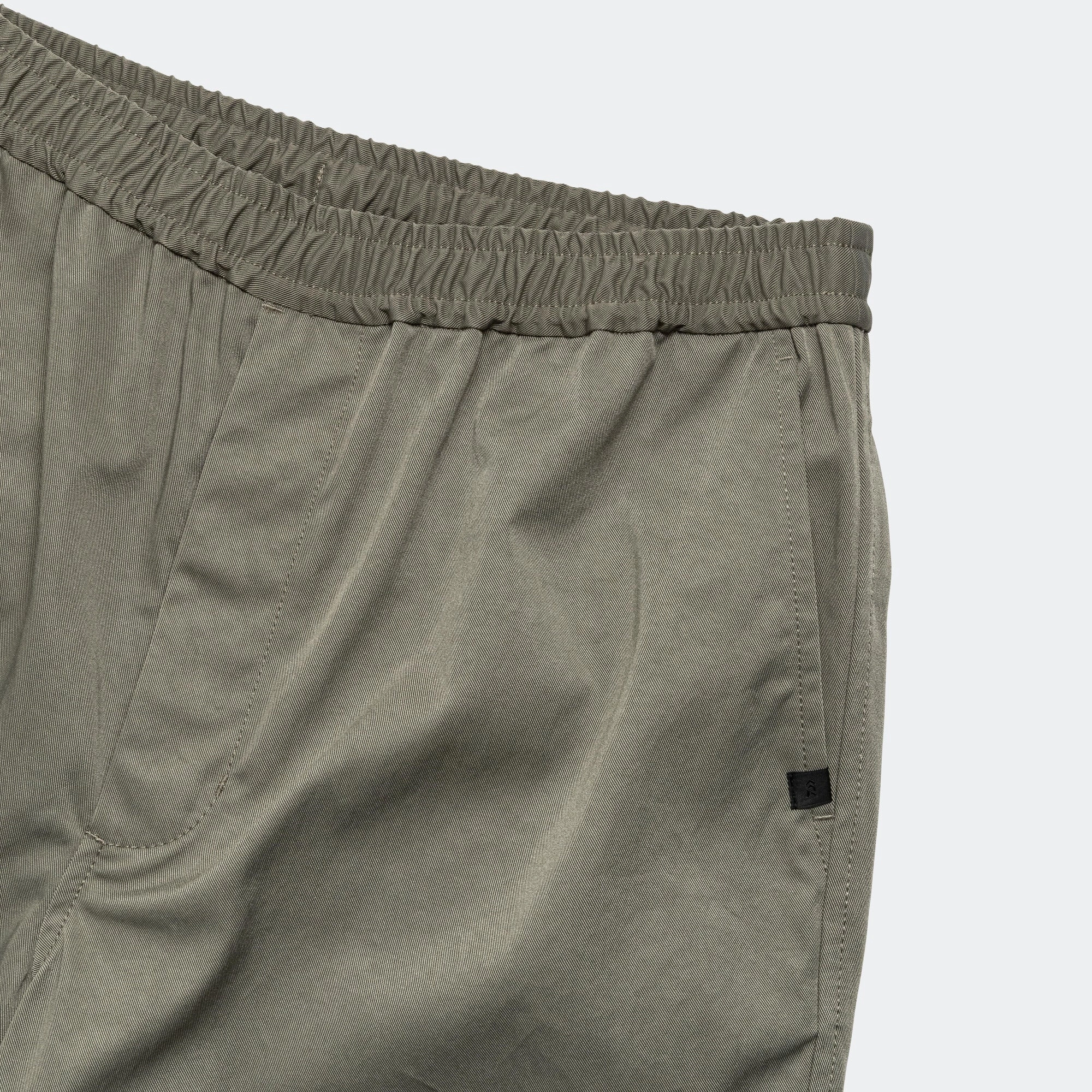 Sleek Comfort Ripped design Tech Easy Trousers Twill - Wolfgray