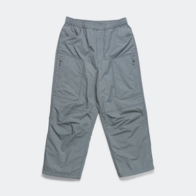 Tech Ex-Weather Pants - Light Gray Abrasion Resistant Fabric Adjustable drawstring