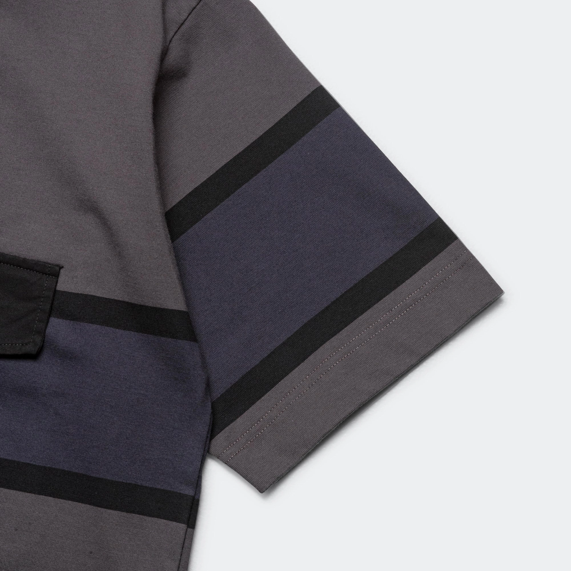 Tech Rugby Shirt x and wander - Black Non-irritating