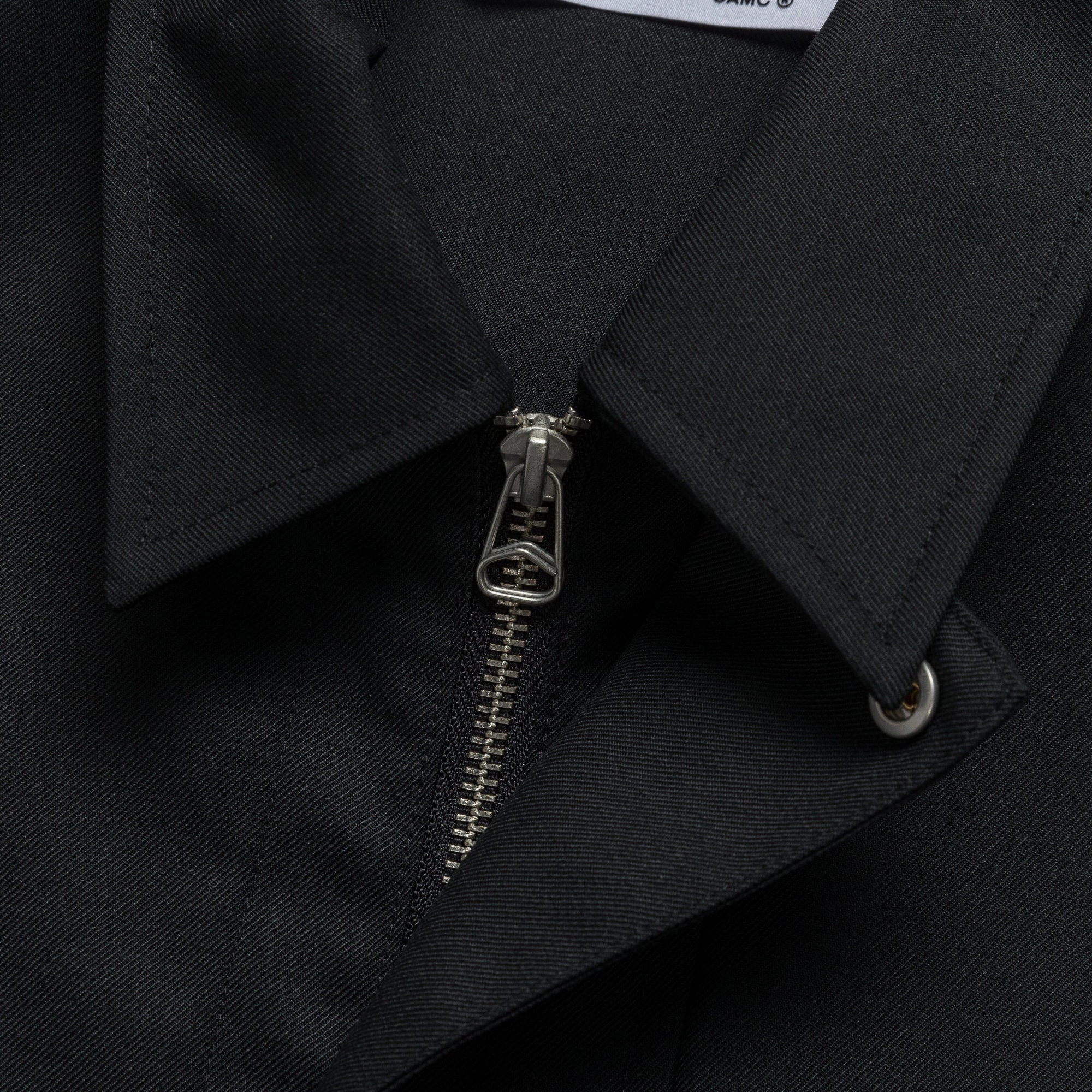 Stretch Fabric Tech Shirt - Black