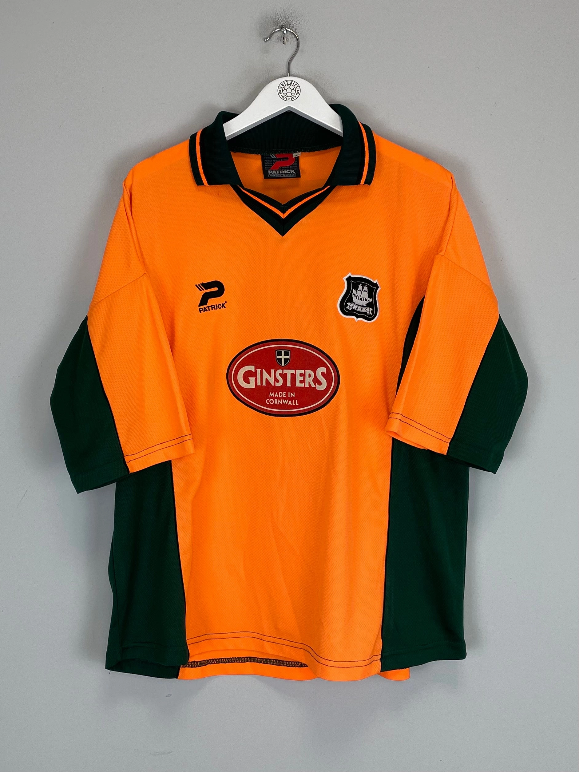2002/03 PLYMOUTH ARGYLE BERESFORD #7 AWAY SHIRT (XL) PATRICK Street Motion