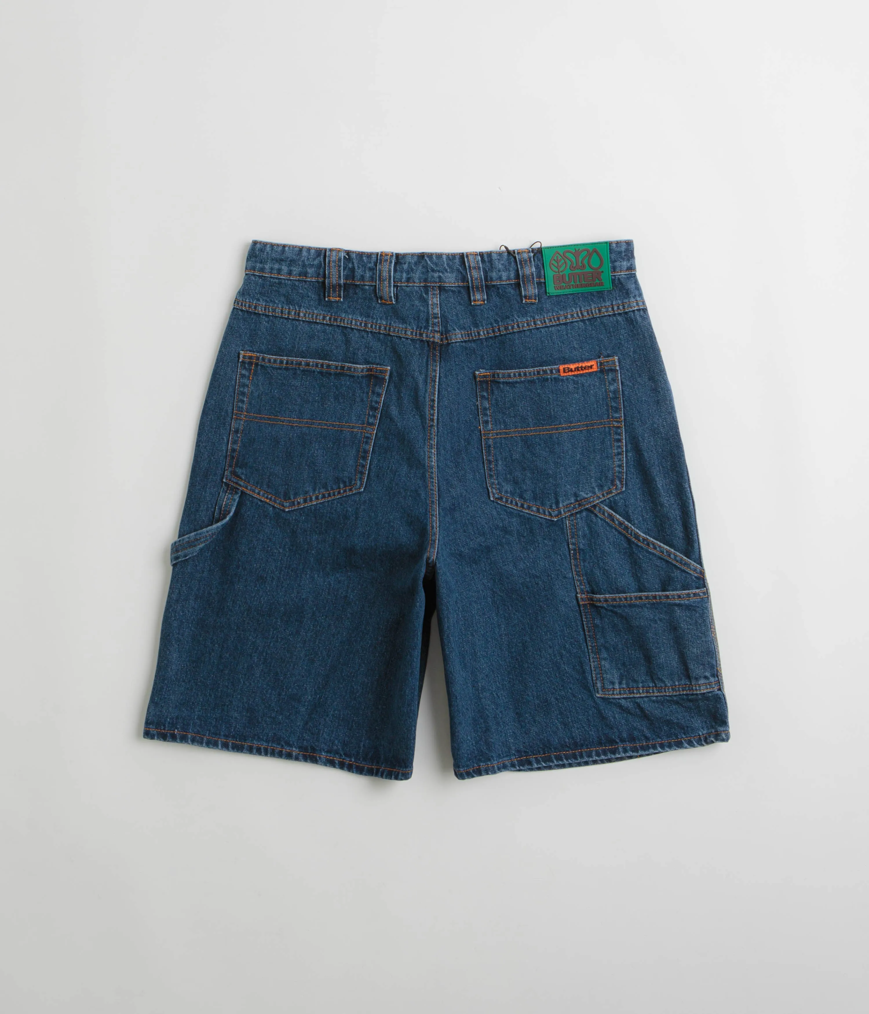 Butter Goods Weathergear Denim Shorts - Repaired Indigo Baby shower gift