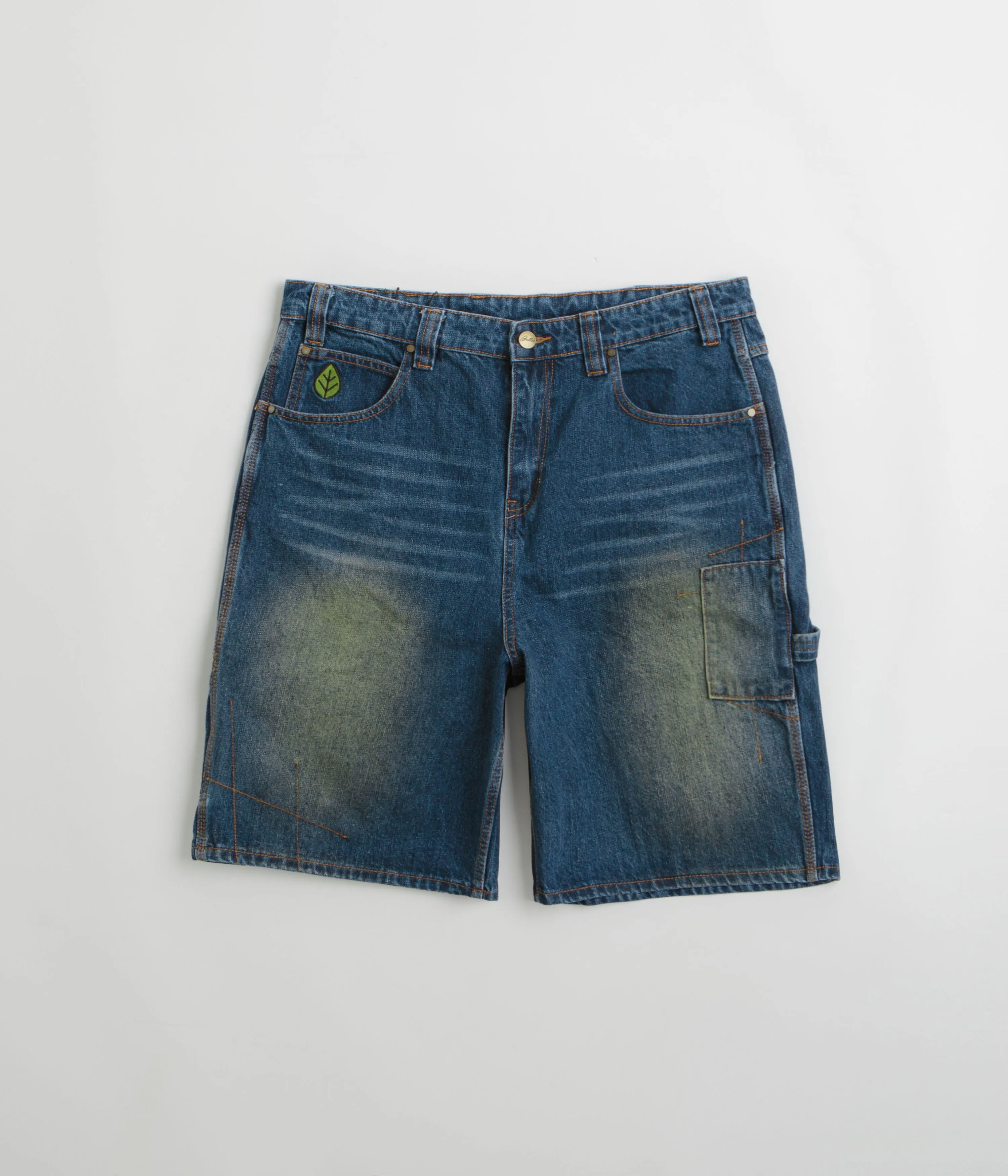 Butter Goods Weathergear Denim Shorts - Repaired Indigo sports event Warm Weather Style