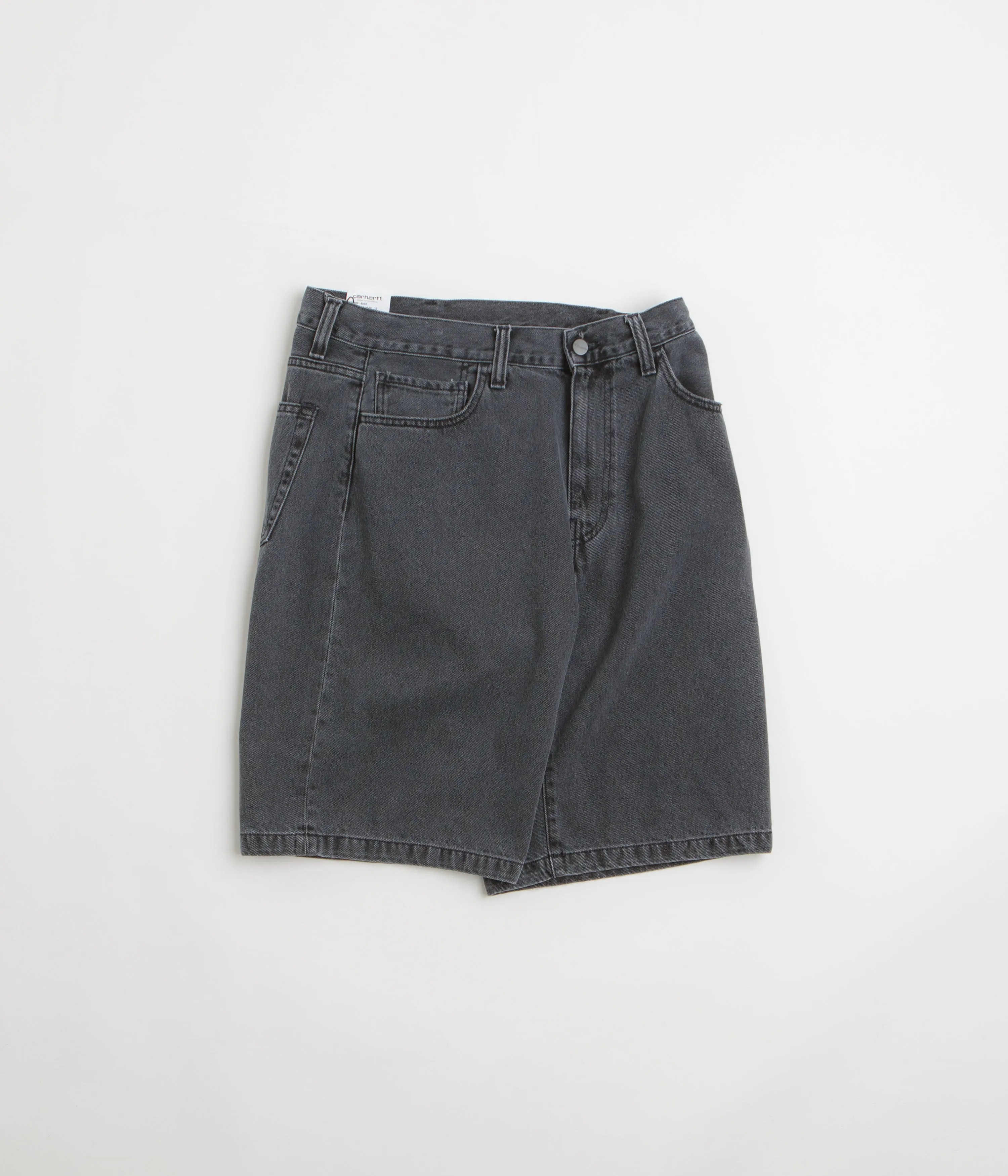 MultiPocket Design Versatile Design Carhartt Landon Shorts - Black Heavy Stone Wash