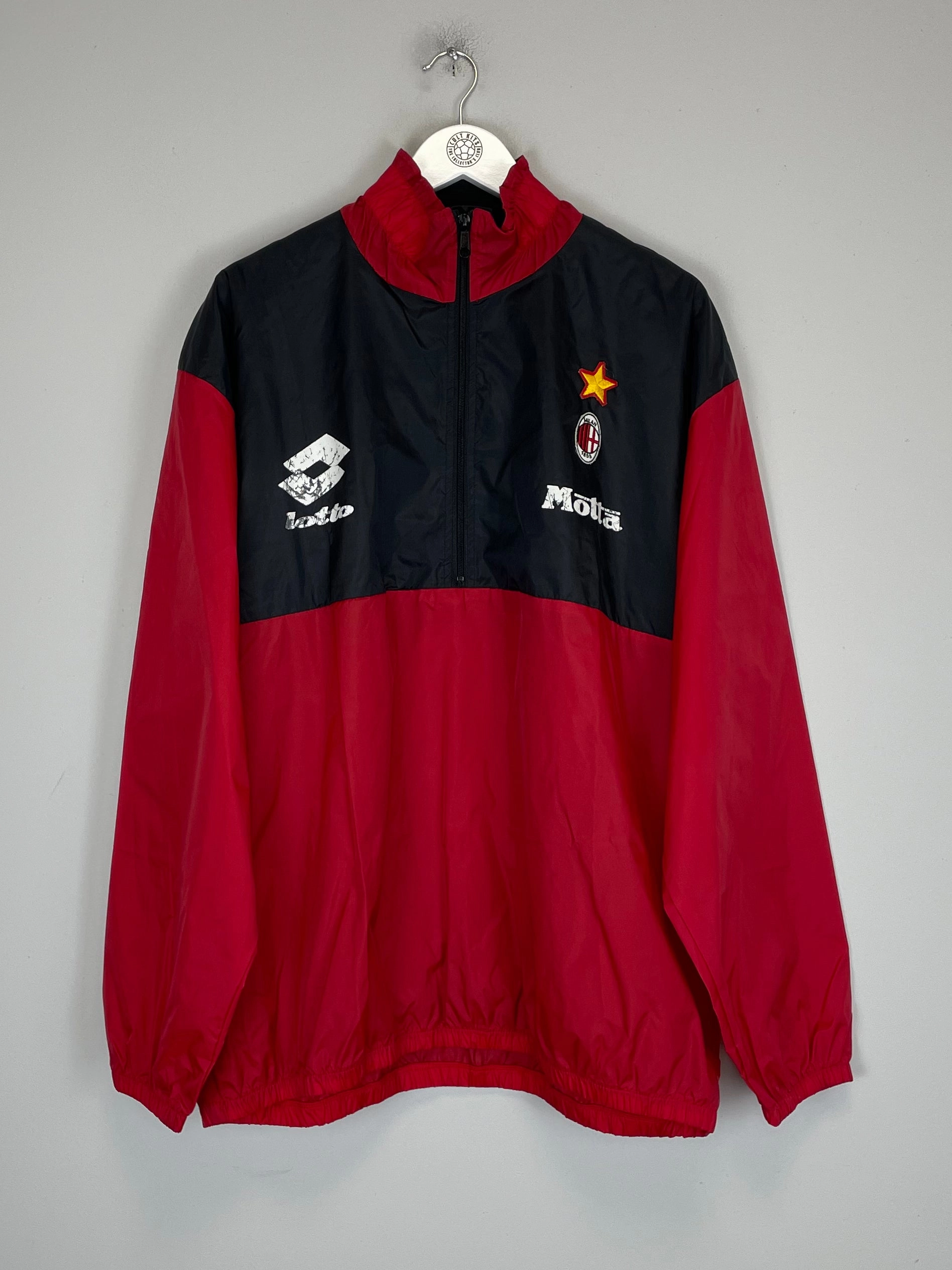 Exclusive 1994/95 AC MILAN WINDBREAKER (L) LOTTO