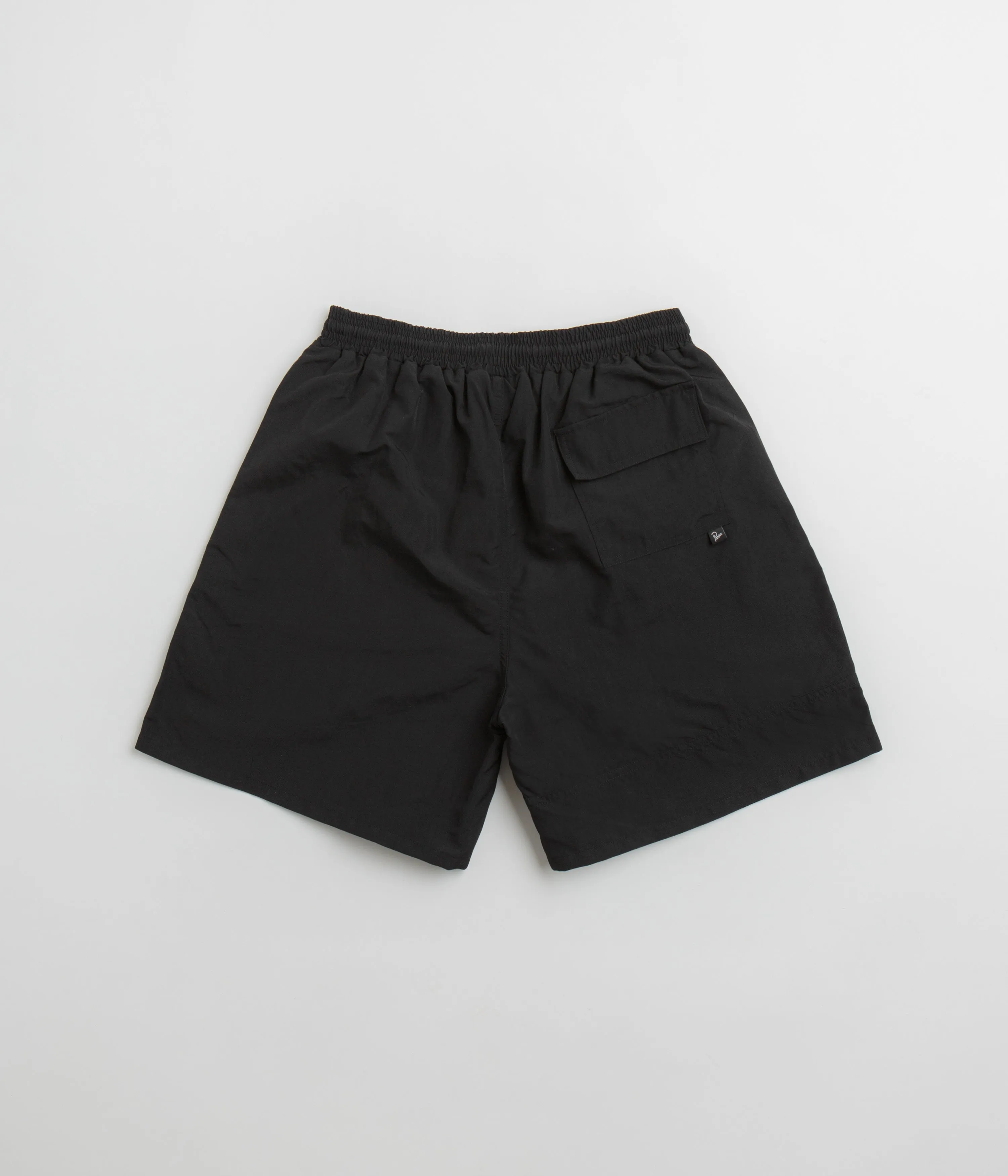 Quick Access Pockets Multi Pocket Design by Parra No Vision Swim Shorts - Black