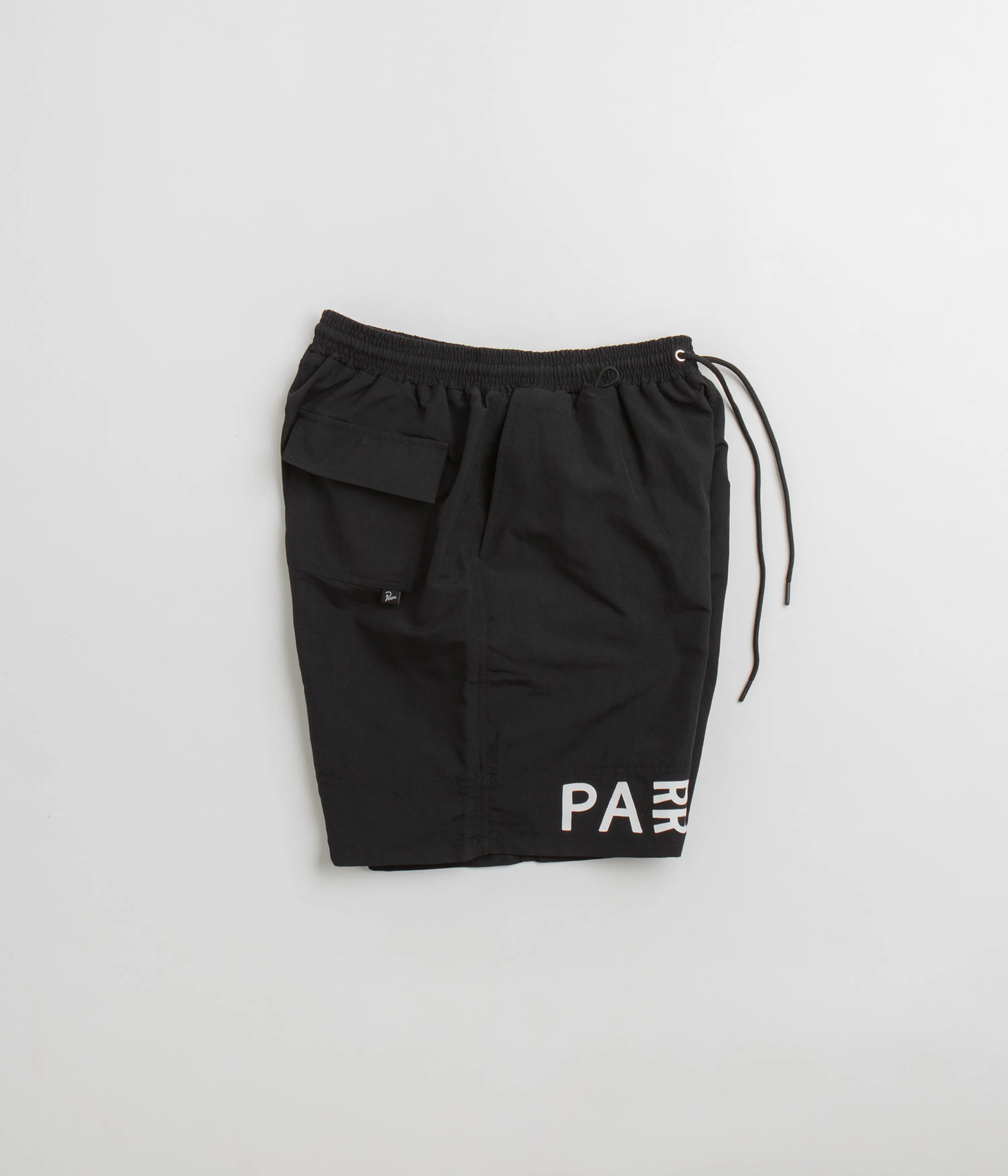 by Parra No Vision Swim Shorts - Black Style Basic souvenir item