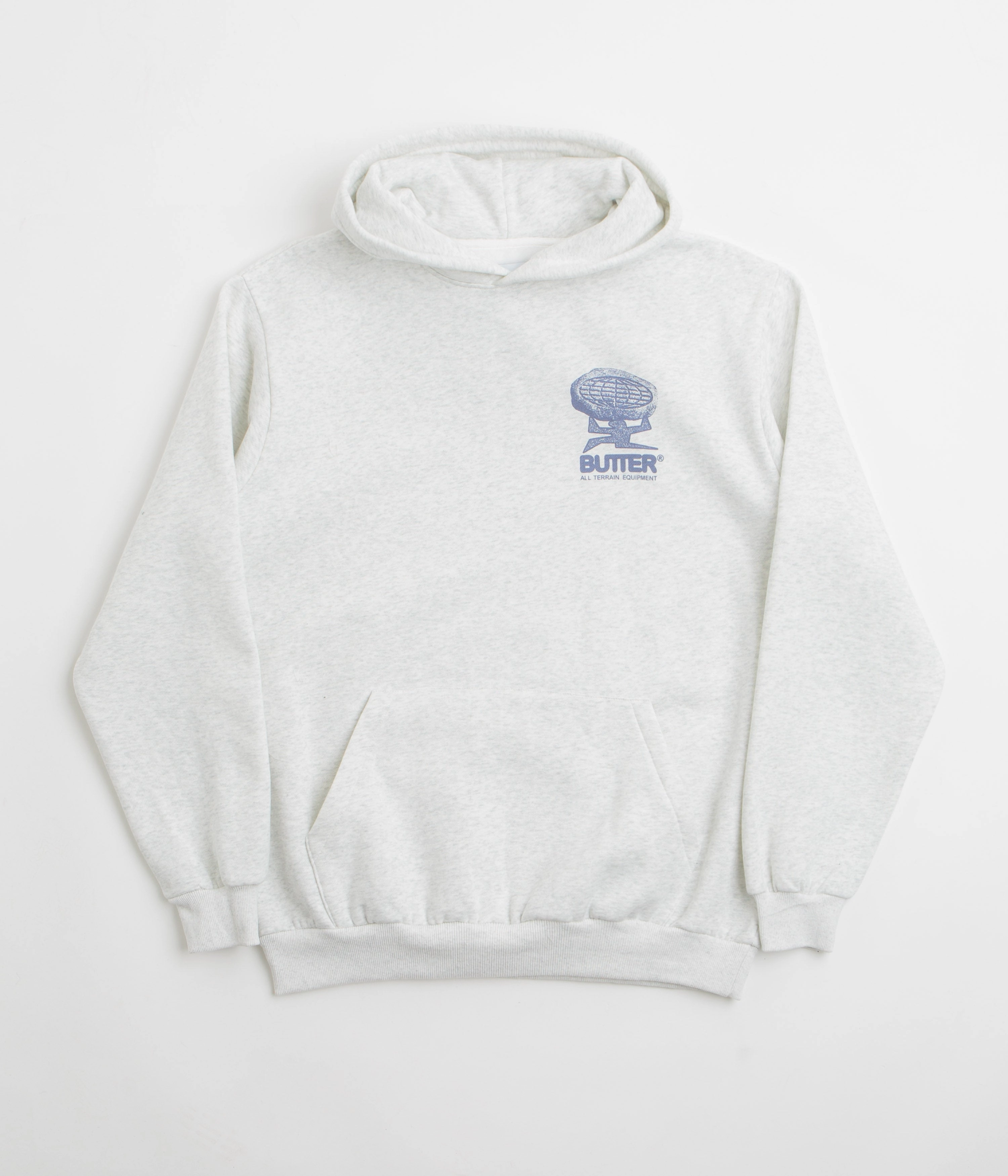 Butter Goods Terrain Hoodie - Ash UV Protection Eco Conscious Material