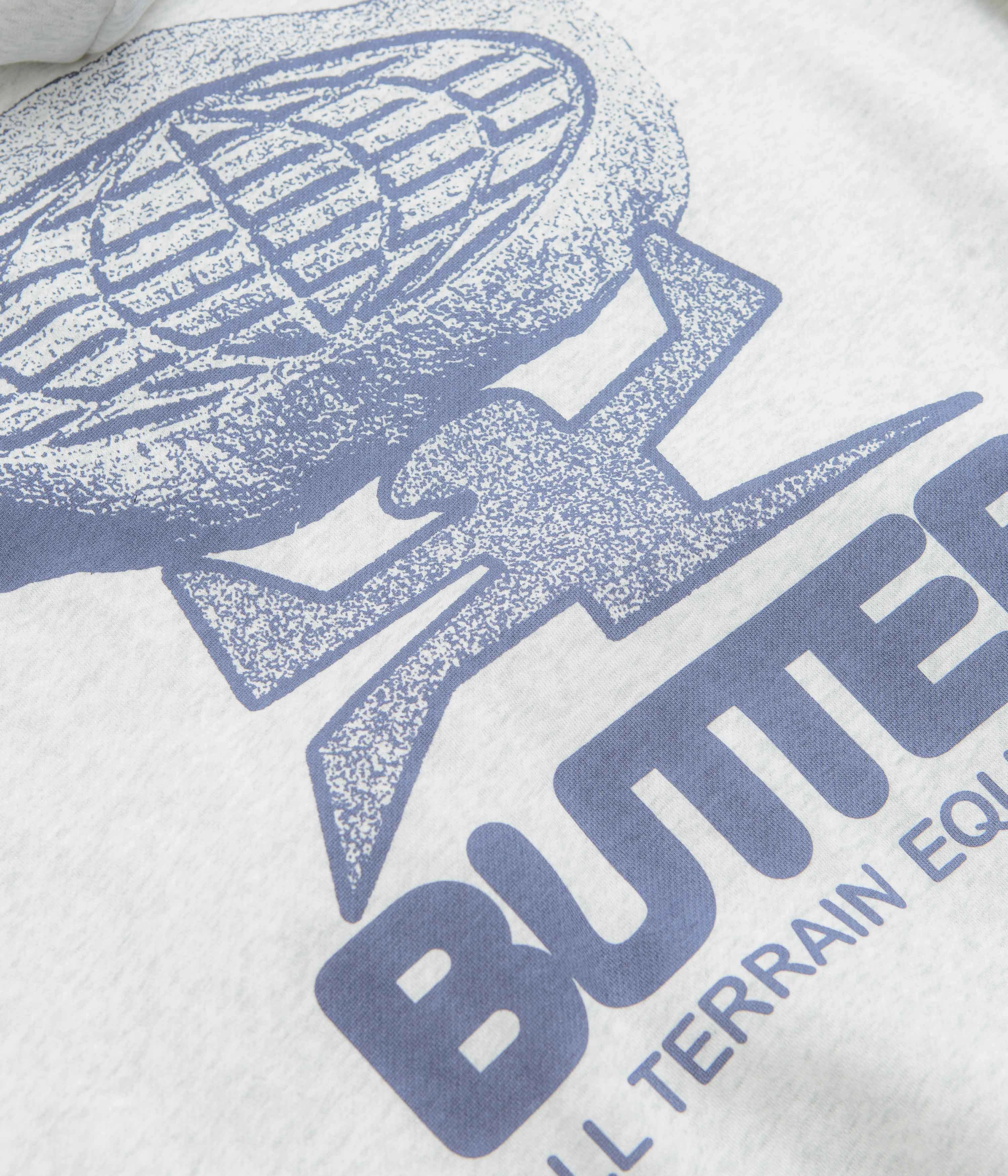 Polo wear Butter Goods Terrain Hoodie - Ash