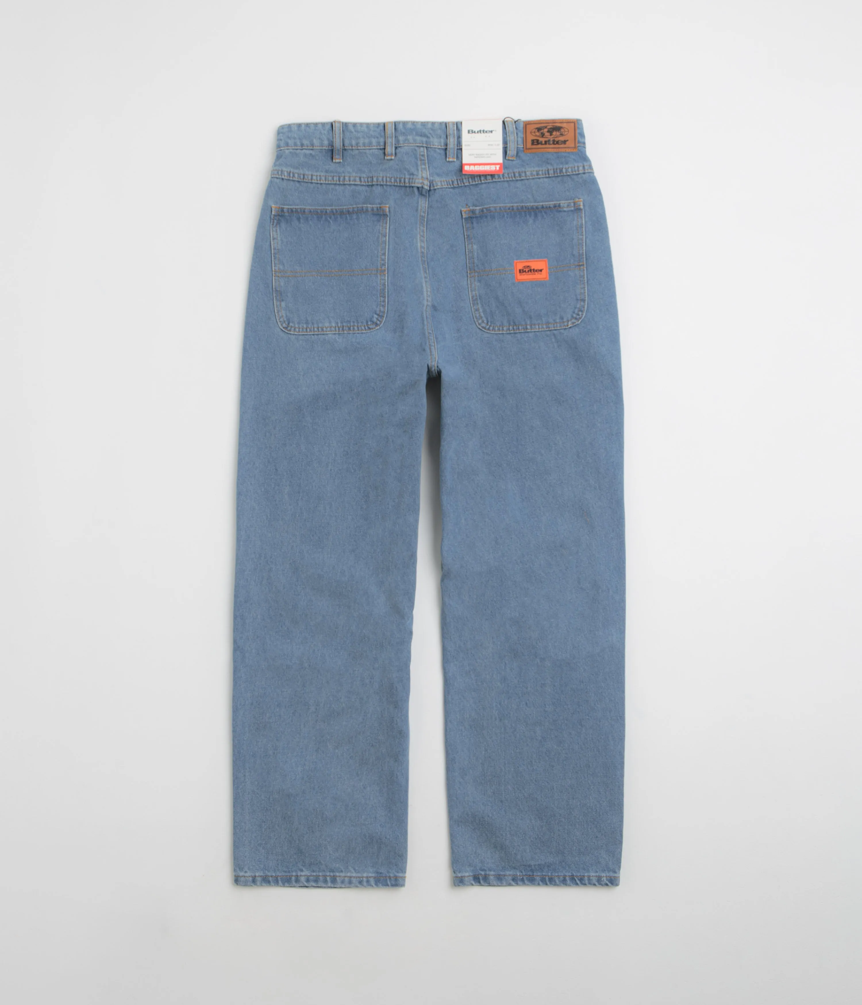 Easy Outfit Routine Style Butter Goods Santosuosso Jeans - Washed Indigo / Indigo