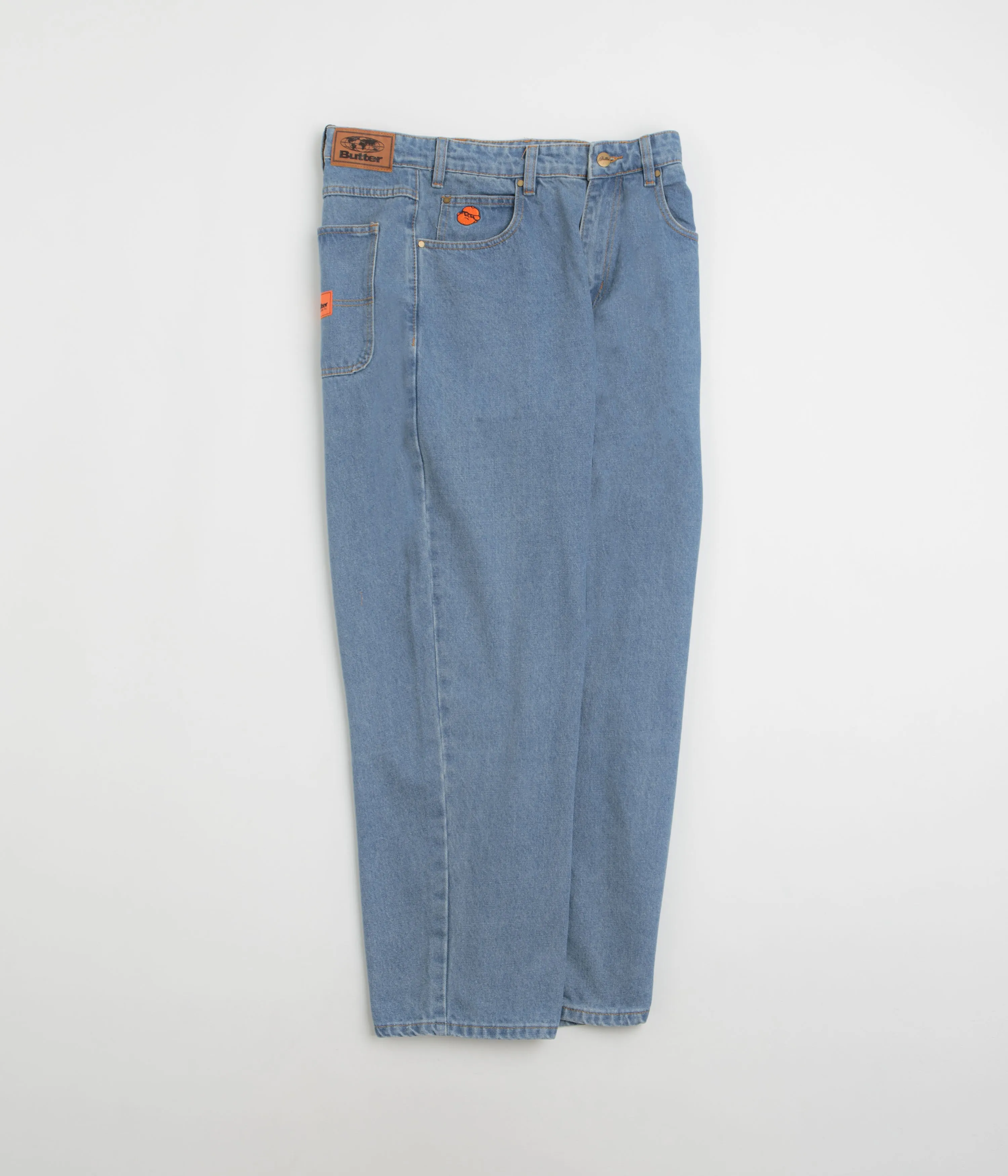 Butter Goods Santosuosso Jeans - Washed Indigo / Indigo Winter Warmth Professional Wear