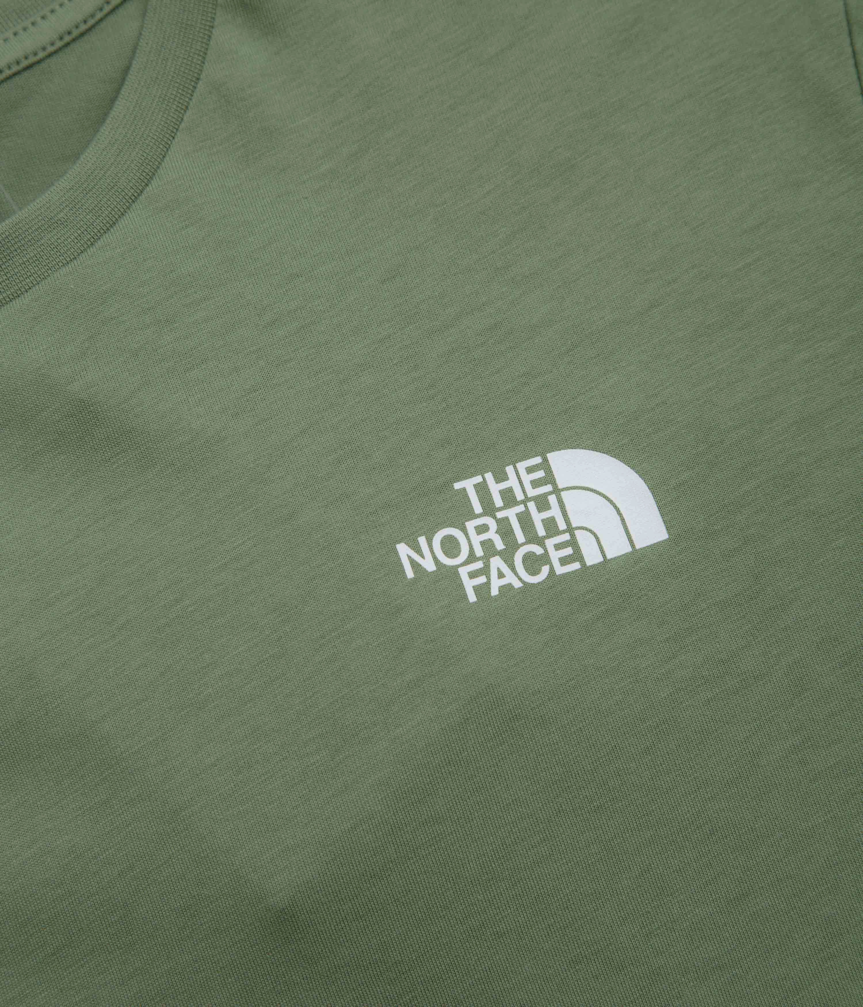 Comfortable Layering The North Face Box NSE Celebration T-Shirt - Bark Mist