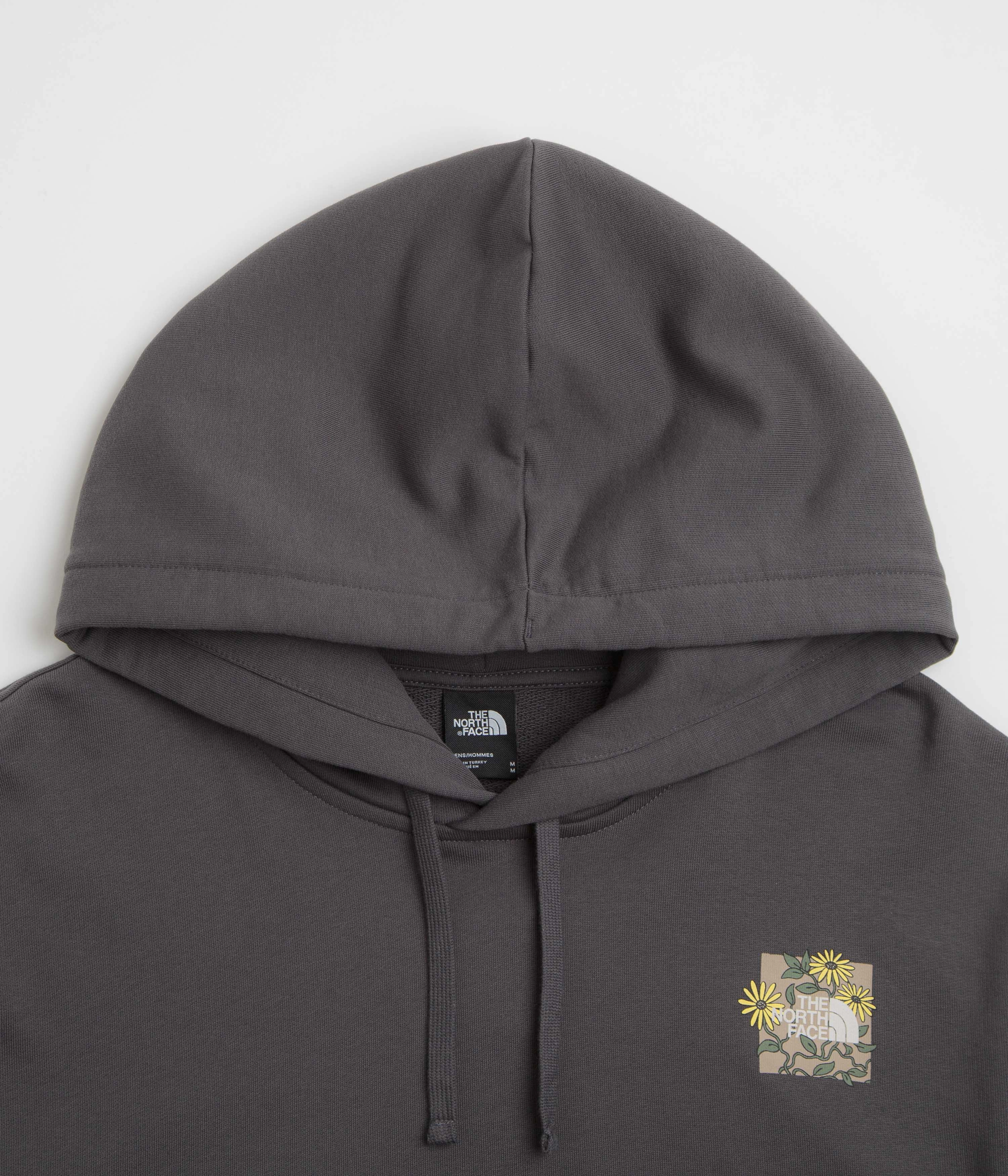 Movie going wear The North Face Connect Relaxed Graphic Hoodie - Anthracite Grey