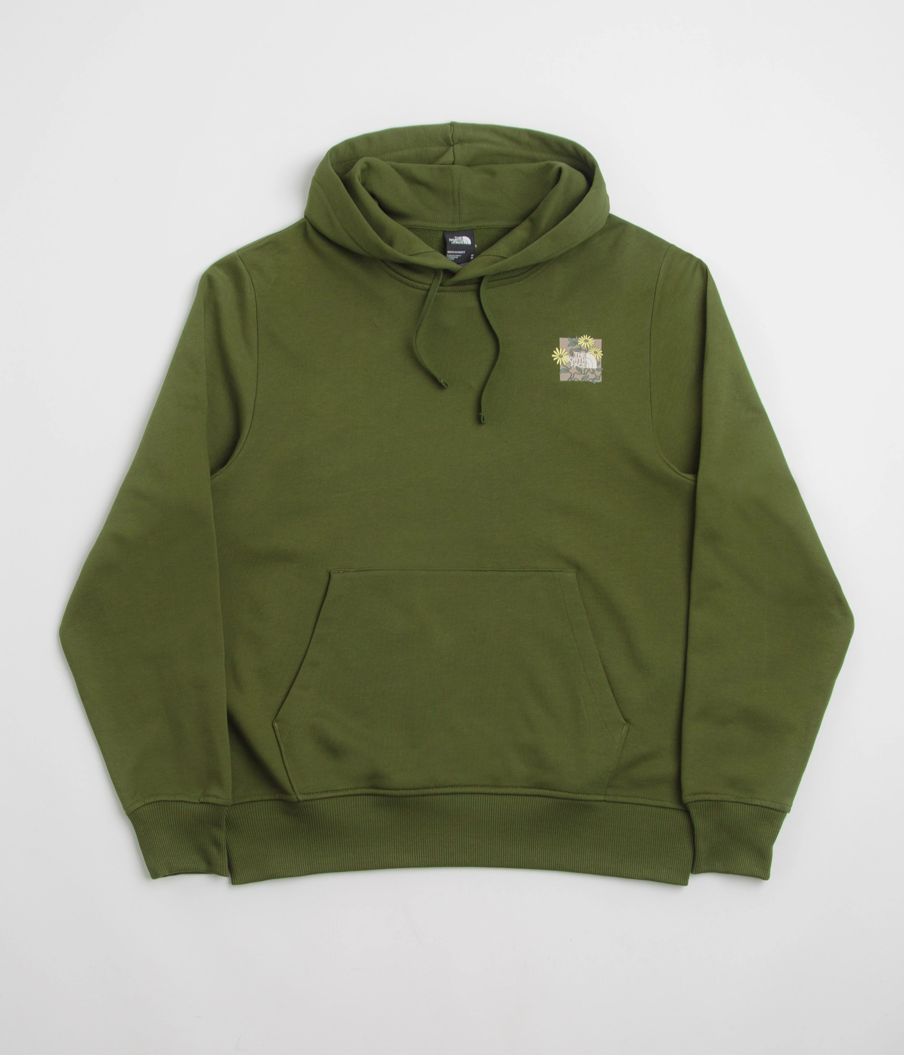 The North Face Connect Relaxed Graphic Hoodie - Woodland Green Hyena like Kangaroo like