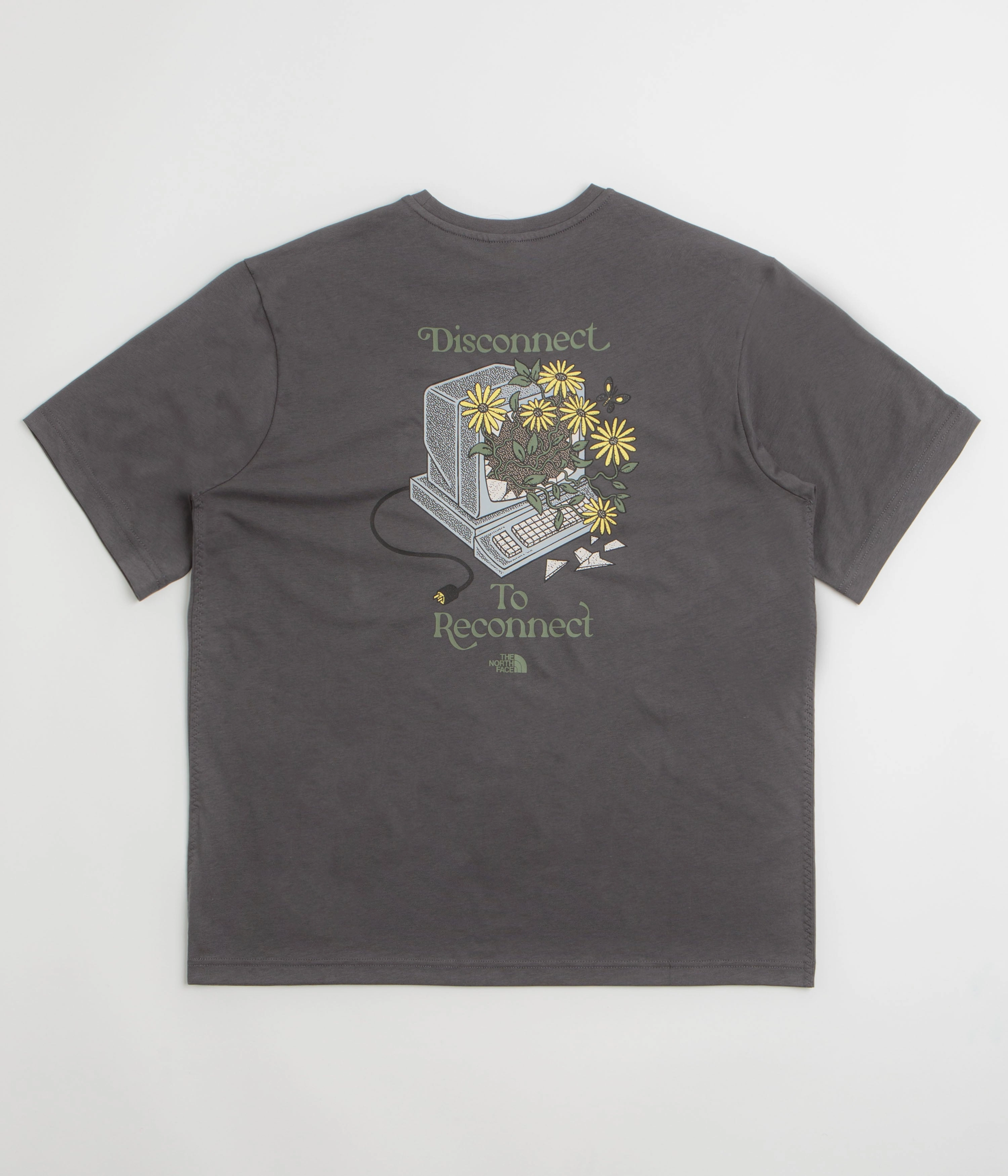 The North Face Connected Relaxed Graphic T-Shirt - Anthracite Grey Comfort and style