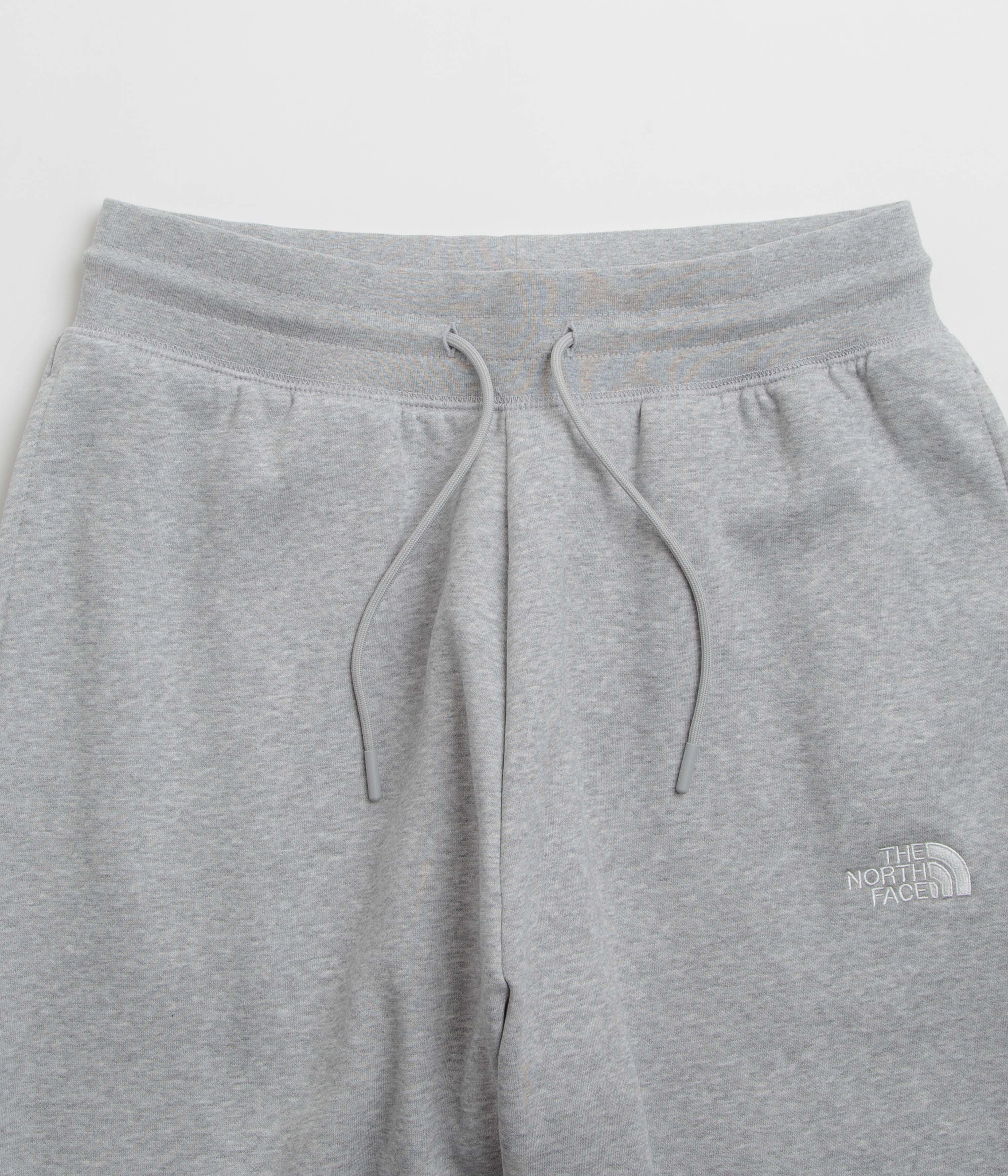 The North Face Essential Relaxed Straight Sweatpants - TNF Light Grey Heather Mid-rise fit
